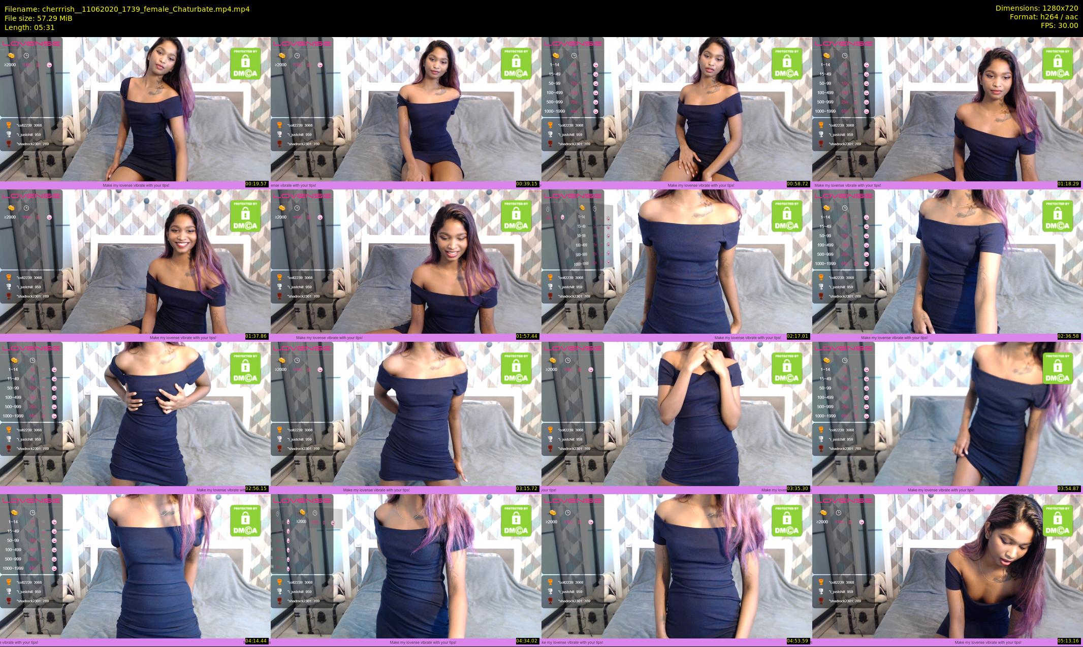 cherrrish_ — 6 minute Chaturbate female cam show recording, 720p, Jun 11, 2020