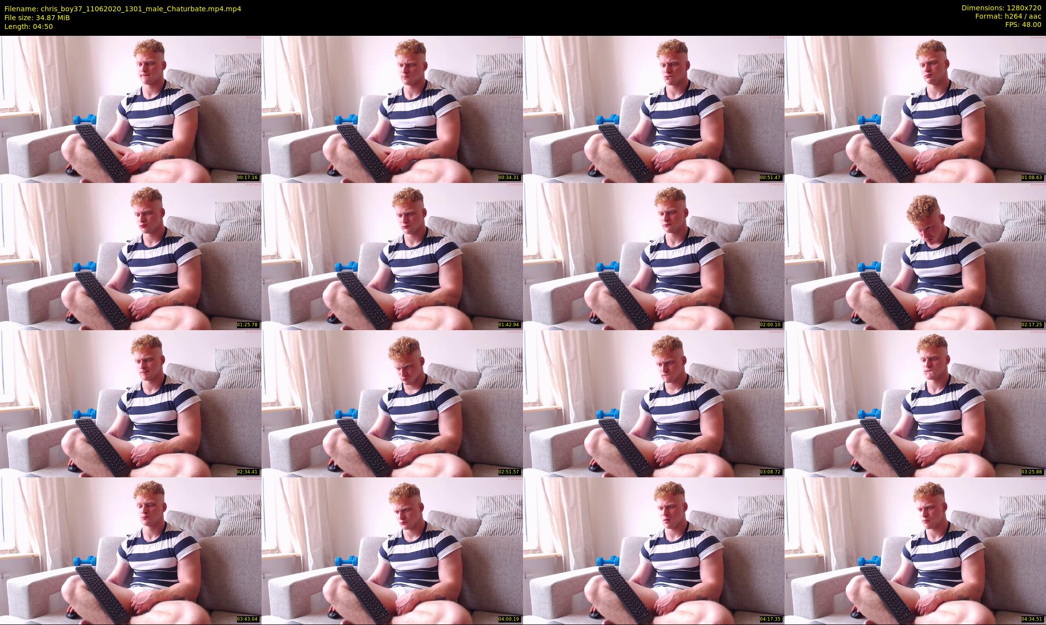 chris_boy37 — 5 minute Chaturbate male cam show recording, 720p, Jun 11, 2020