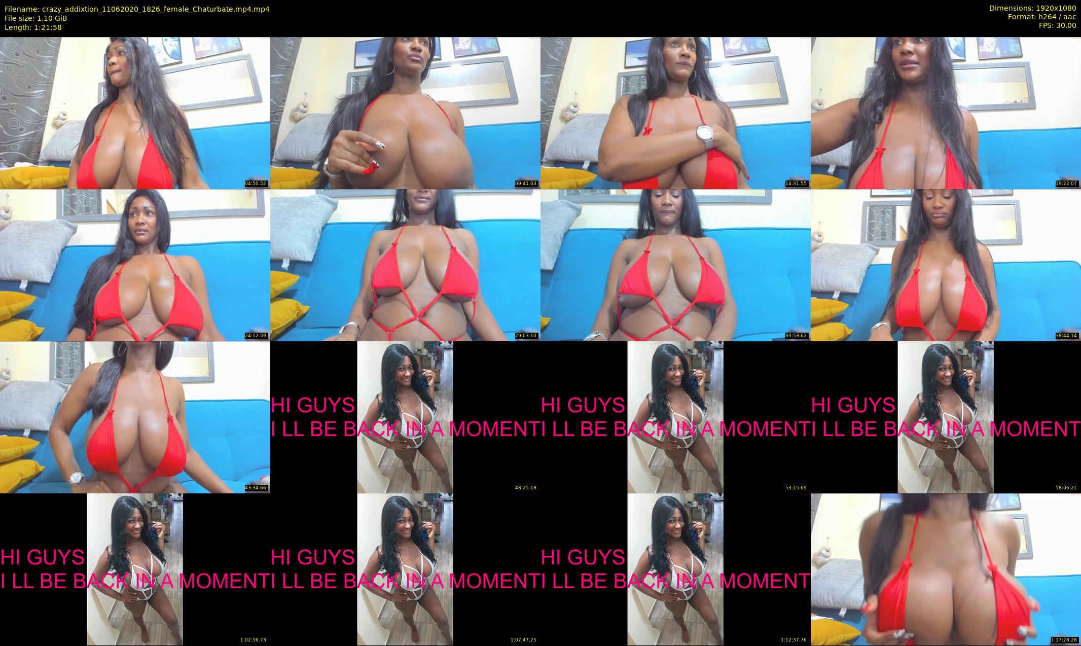 crazy_addixtion — 82 minute Chaturbate female cam show recording, 1080p, Jun 11, 2020