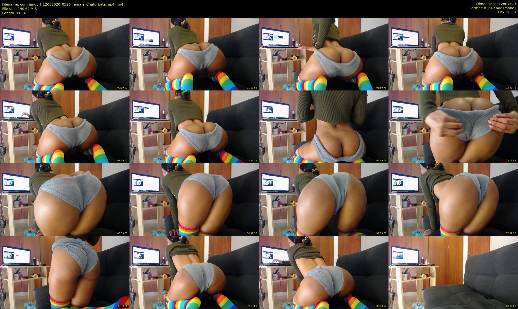 cummingurl — 12 minute Chaturbate couple cam show recording, 720p, Jun 12, 2020