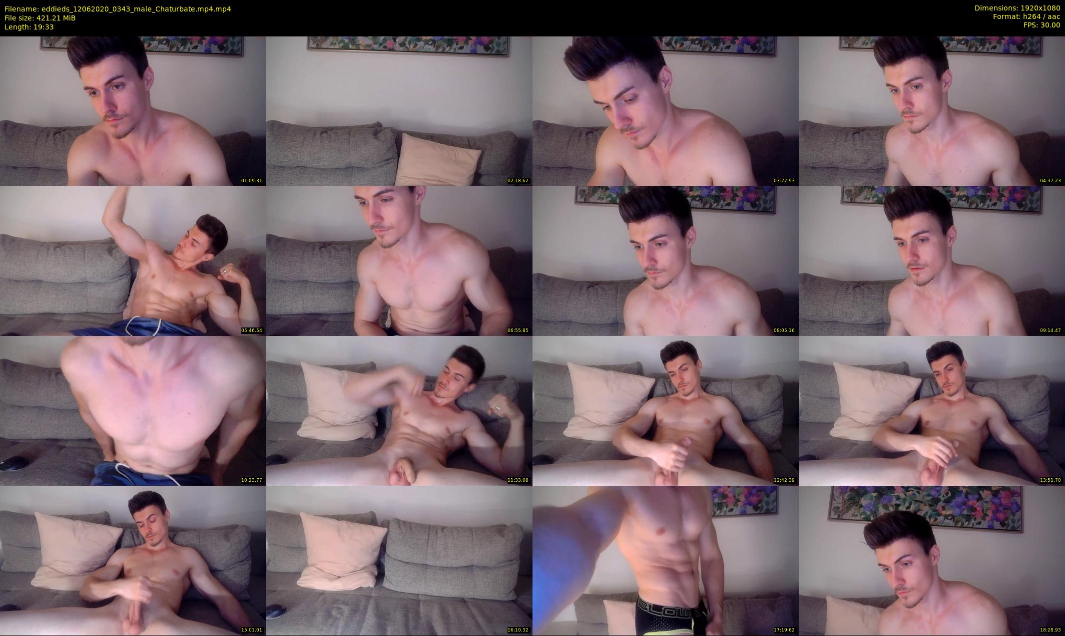 eddieds — 20 minute Chaturbate male cam show recording, 1080p, Jun 12, 2020