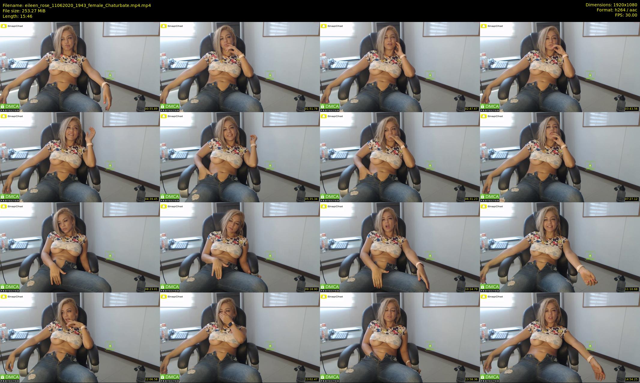 eileen_rose — 16 minute Chaturbate female cam show recording, 1080p, Jun 11, 2020
