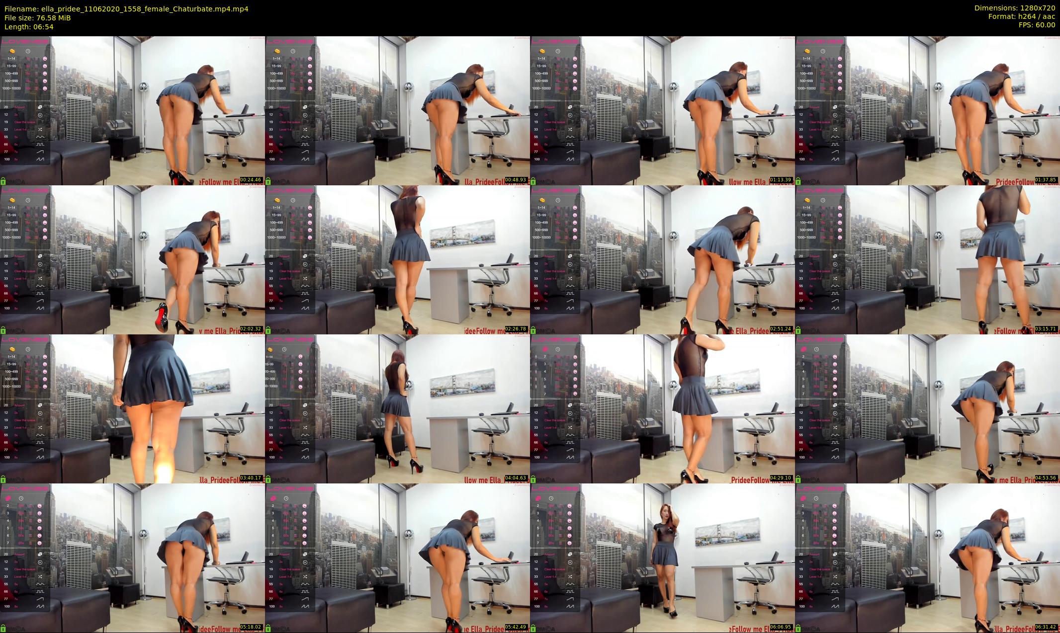 ella_pridee — 7 minute Chaturbate female cam show recording, 720p, Jun 11, 2020