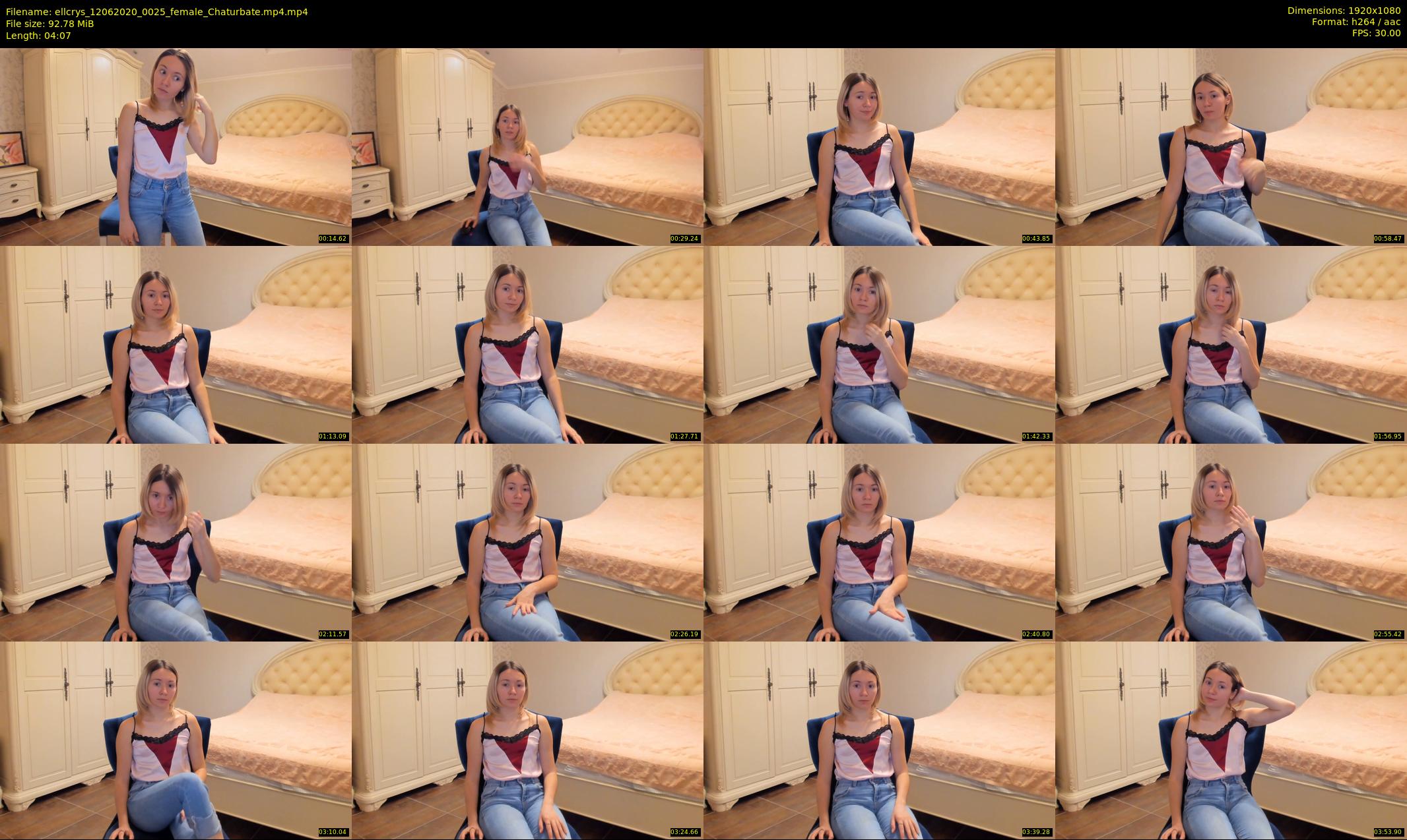 ellcrys — 5 minute Chaturbate couple cam show recording, 1080p, Jun 12, 2020