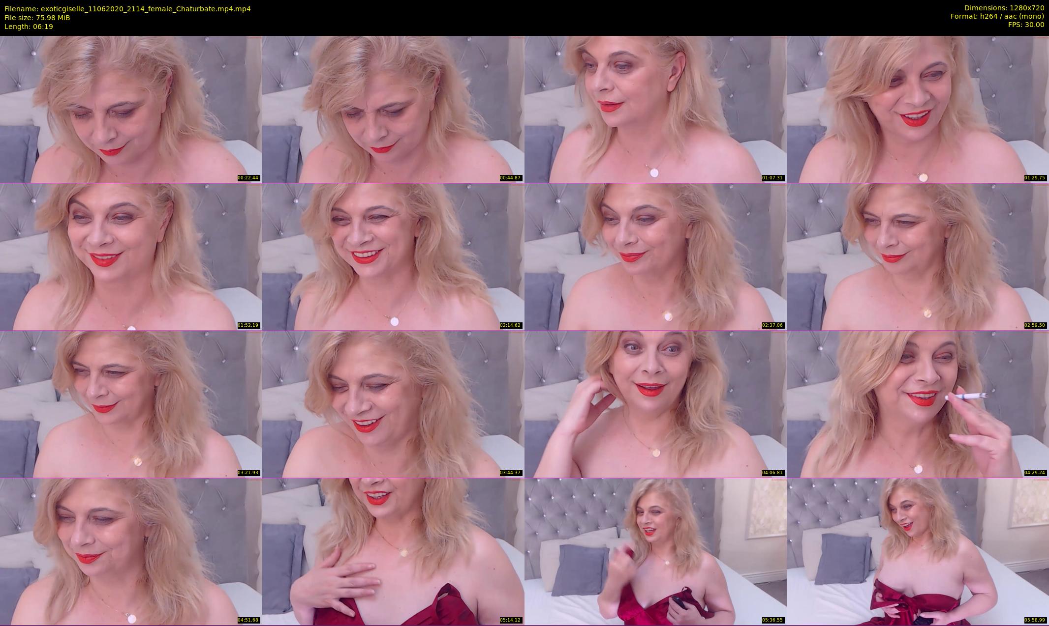 exoticgiselle — 7 minute Chaturbate female cam show recording, 720p, Jun 11, 2020