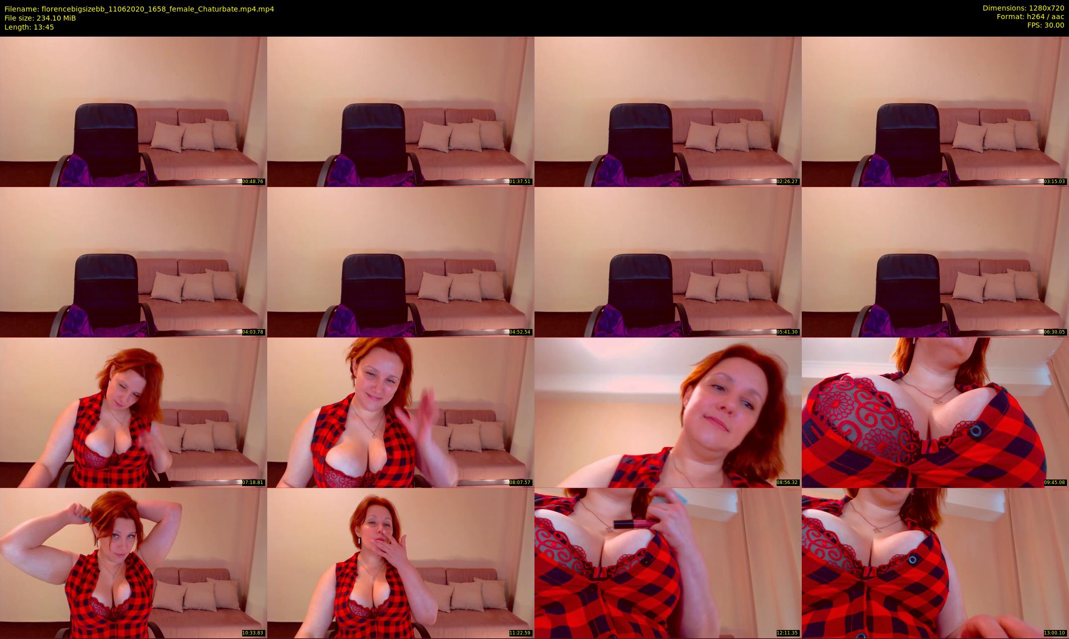florencebigsizebb — 14 minute Chaturbate female cam show recording, 720p, Jun 11, 2020
