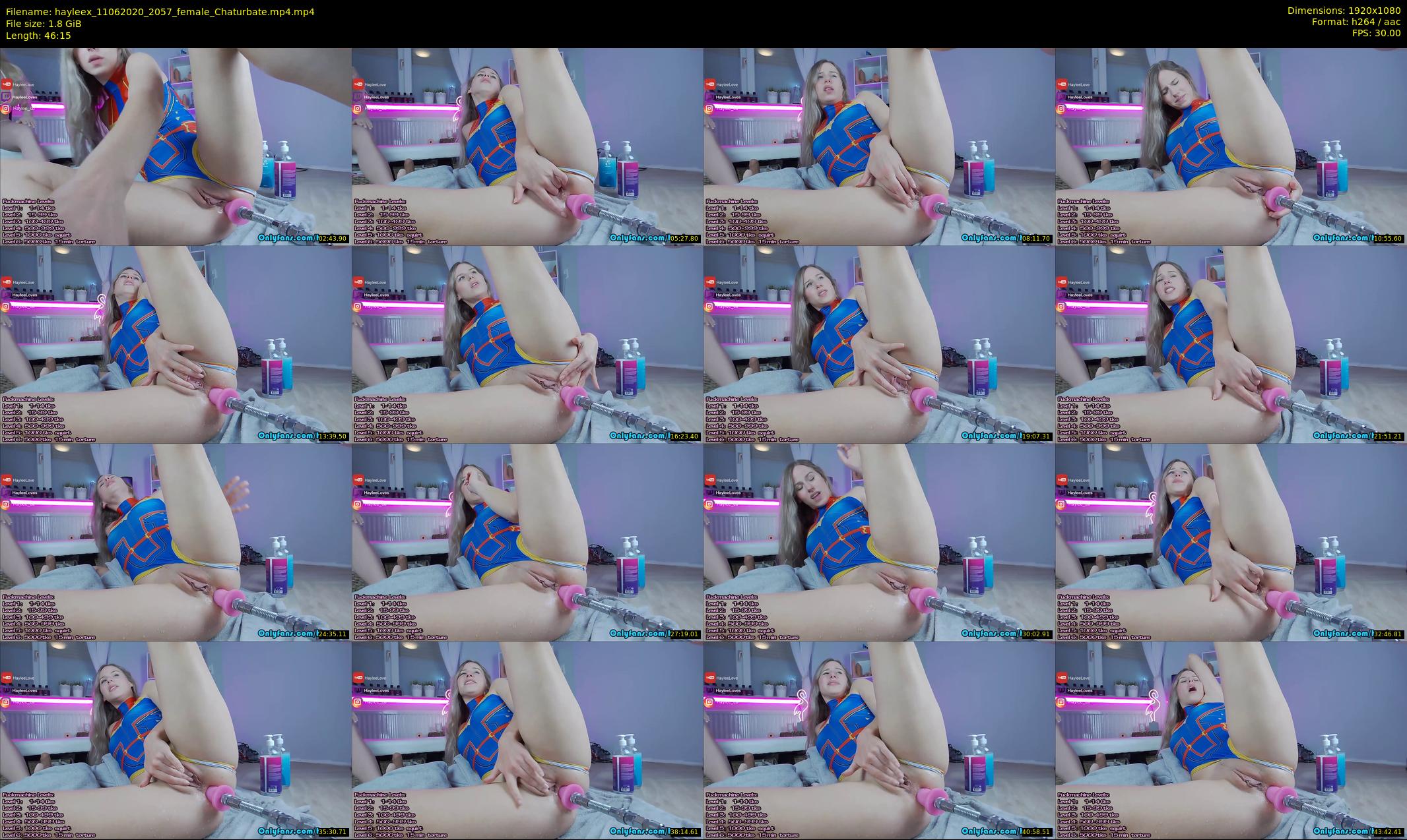 hayleex — 47 minute Chaturbate female cam show recording, 1080p, Jun 11, 2020
