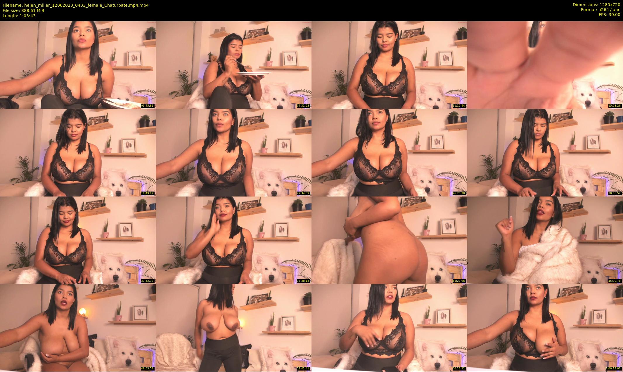 helen_miller — 64 minute Chaturbate female cam show recording, 720p, Jun 12, 2020