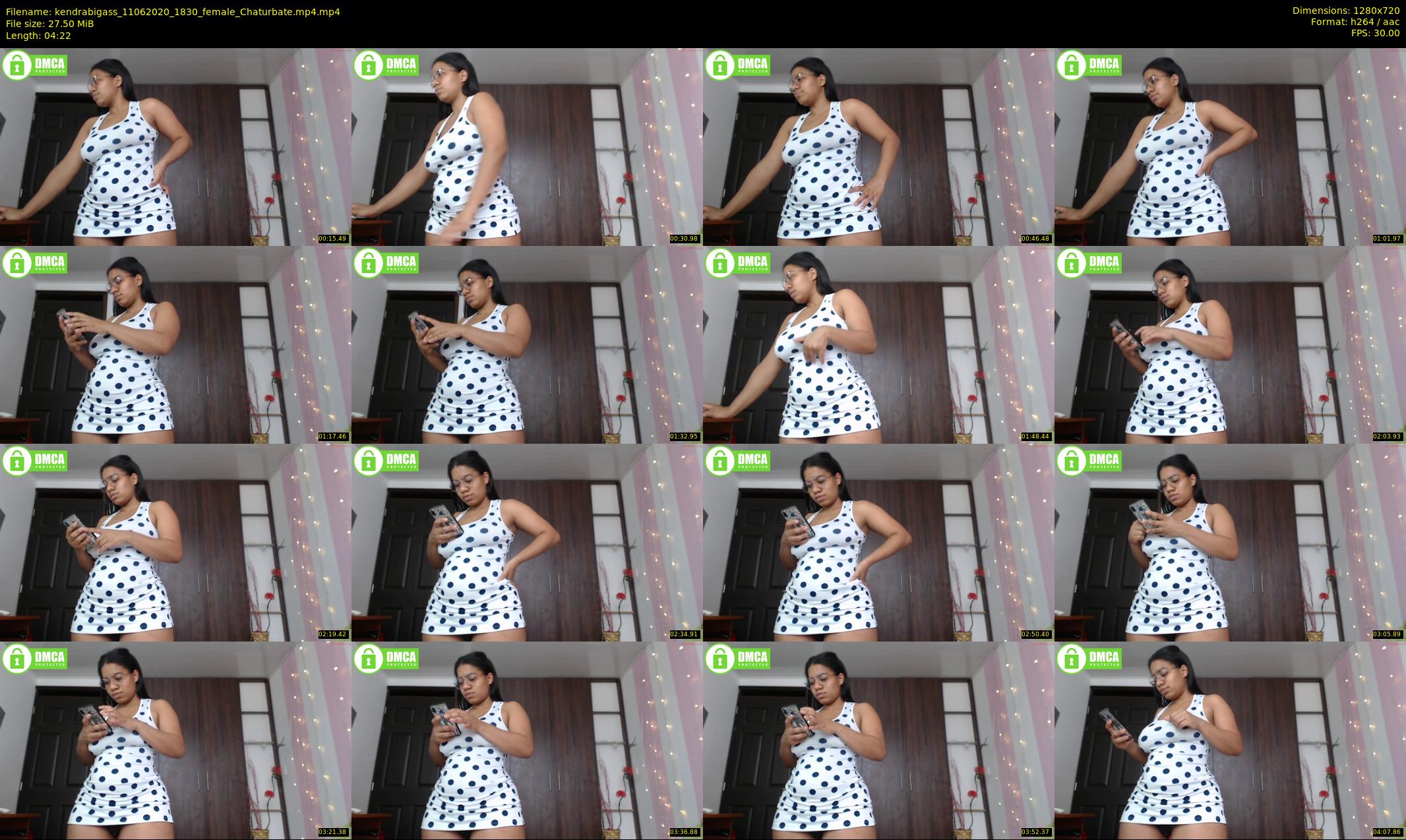 kendrabigass — 5 minute Chaturbate female cam show recording, 720p, Jun 11, 2020