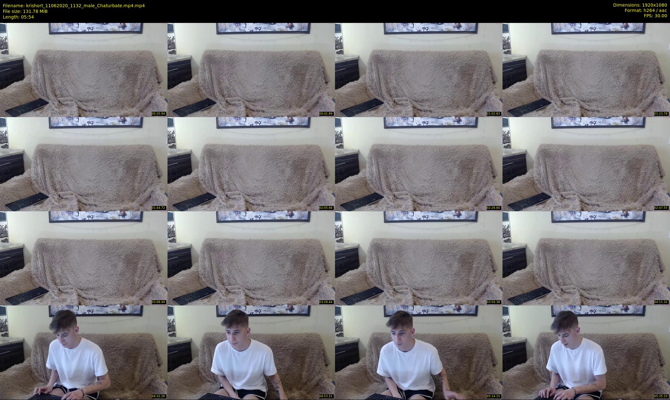 krishort — 6 minute Chaturbate male cam show recording, 1080p, Jun 11, 2020