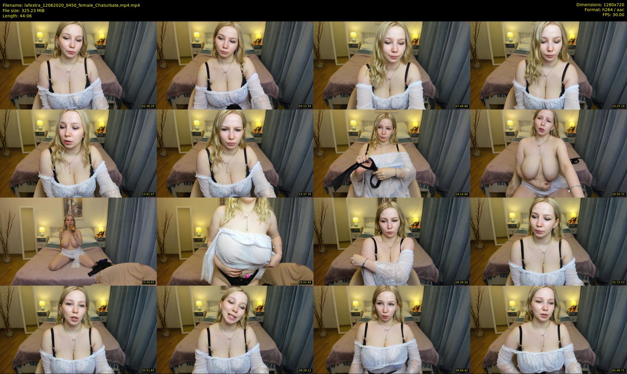 lafextra — 45 minute Chaturbate female cam show recording, 720p, Jun 12, 2020