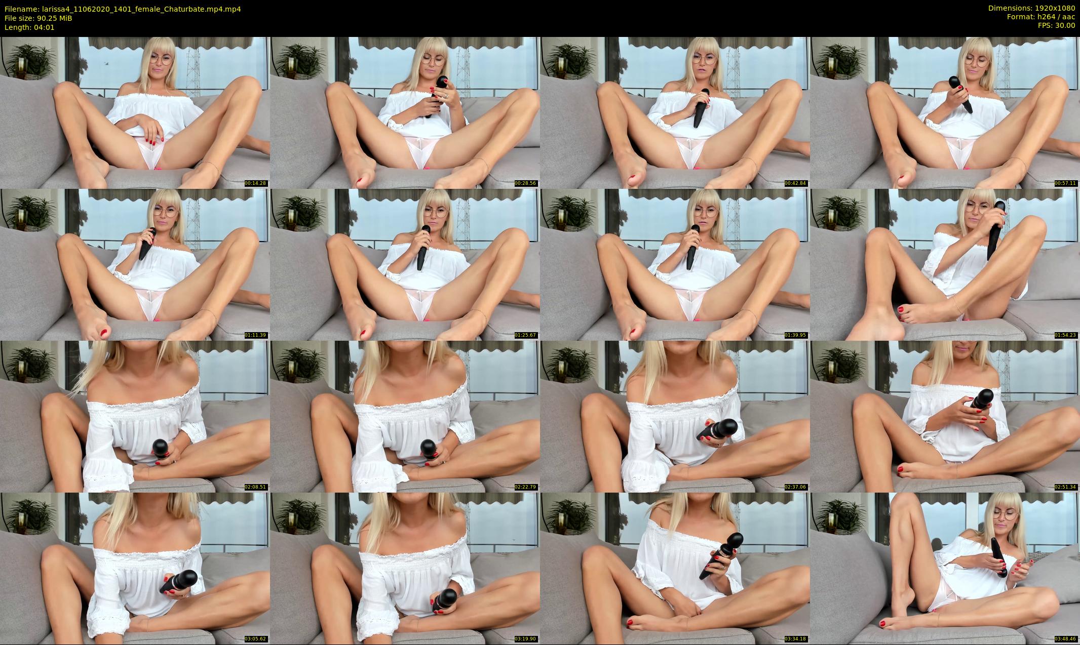 larissa4 — 5 minute Chaturbate female cam show recording, 1080p, Jun 11, 2020