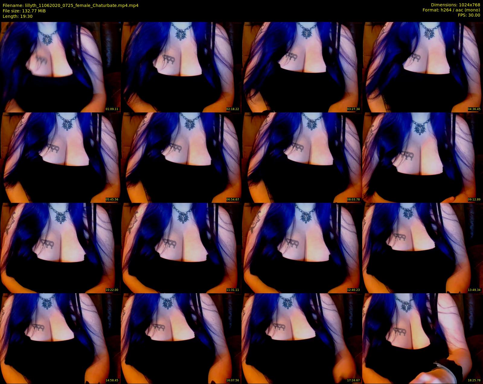 lillyth — 20 minute Chaturbate female cam show recording, 720p, Jun 11, 2020