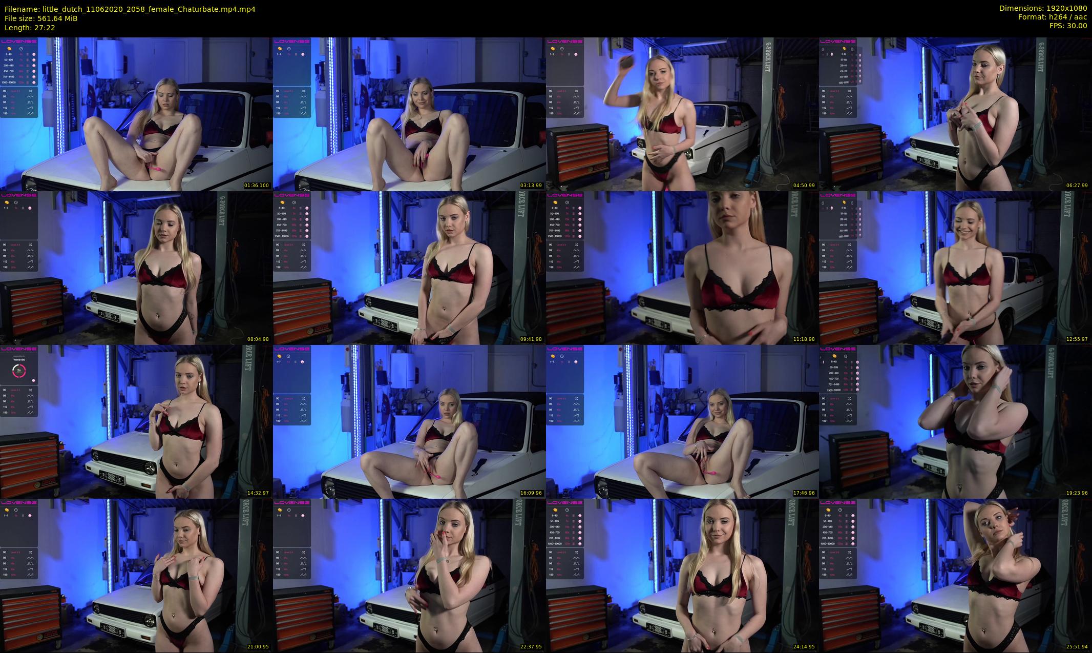 little_dutch — 28 minute Chaturbate female cam show recording, 1080p, Jun 11, 2020