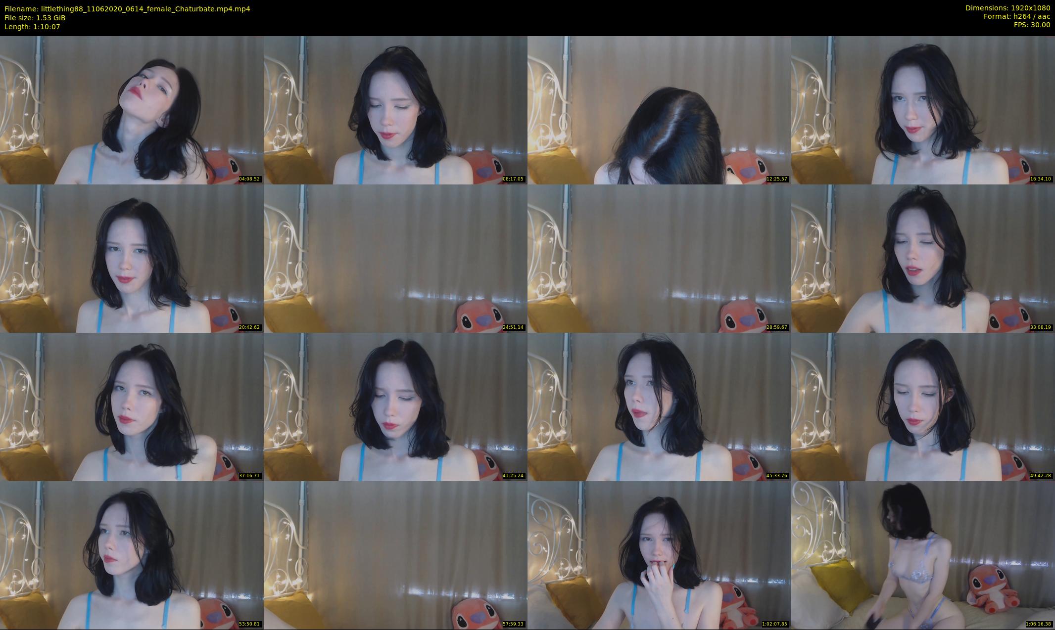 littlething88 — 71 minute Chaturbate female cam show recording, 1080p, Jun 11, 2020