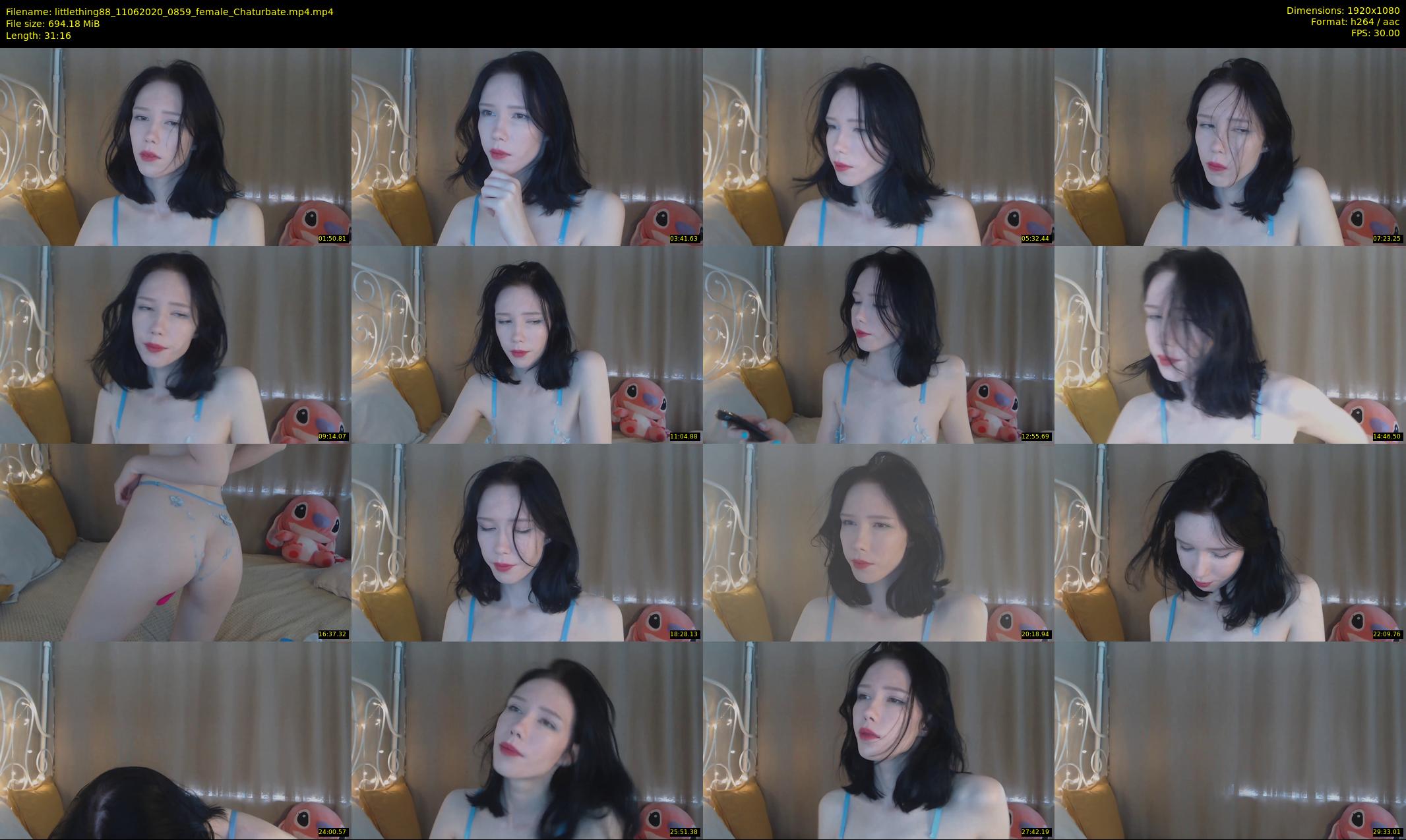 littlething88 — 32 minute Chaturbate female cam show recording, 1080p, Jun 11, 2020