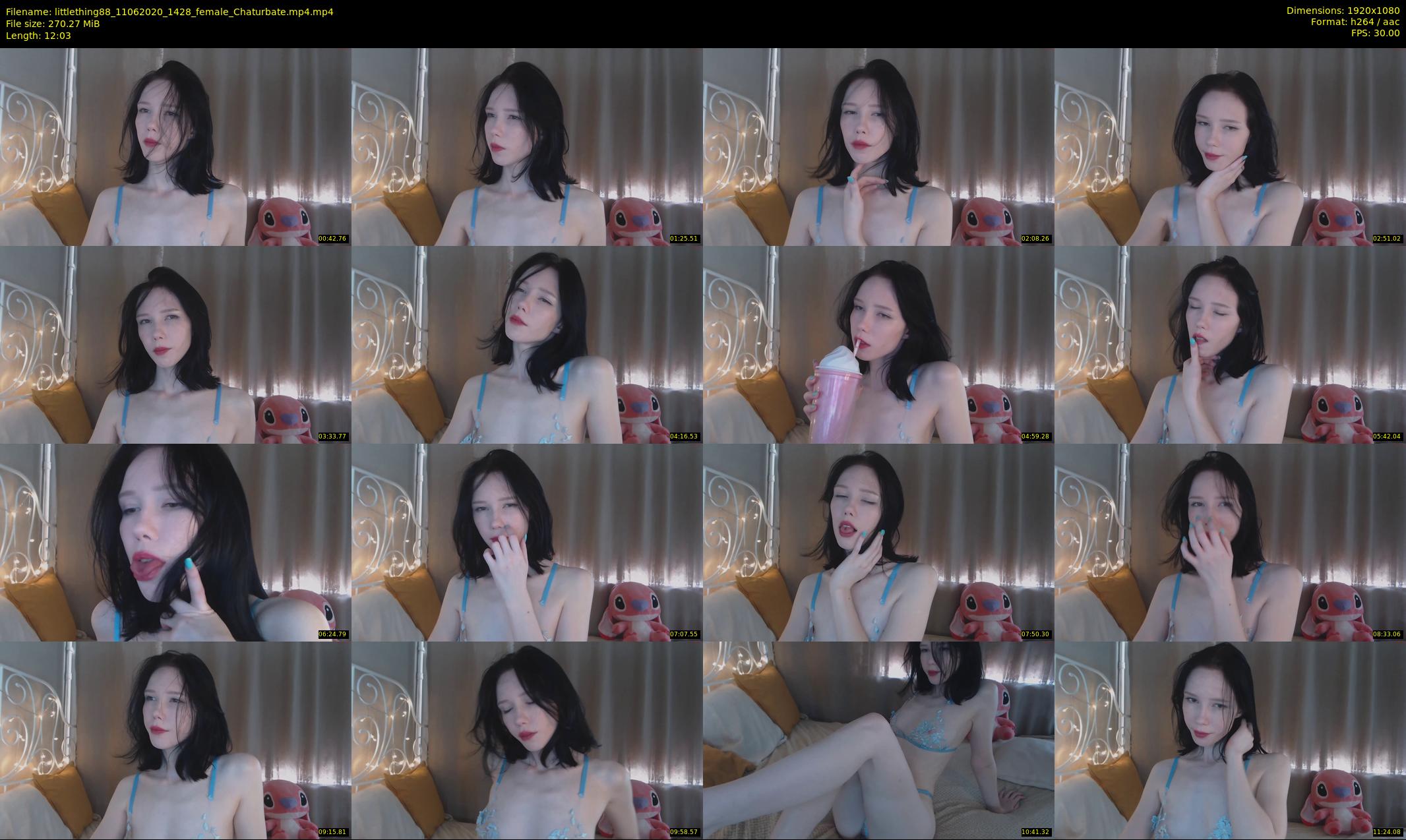 littlething88 — 13 minute Chaturbate female cam show recording, 1080p, Jun 11, 2020