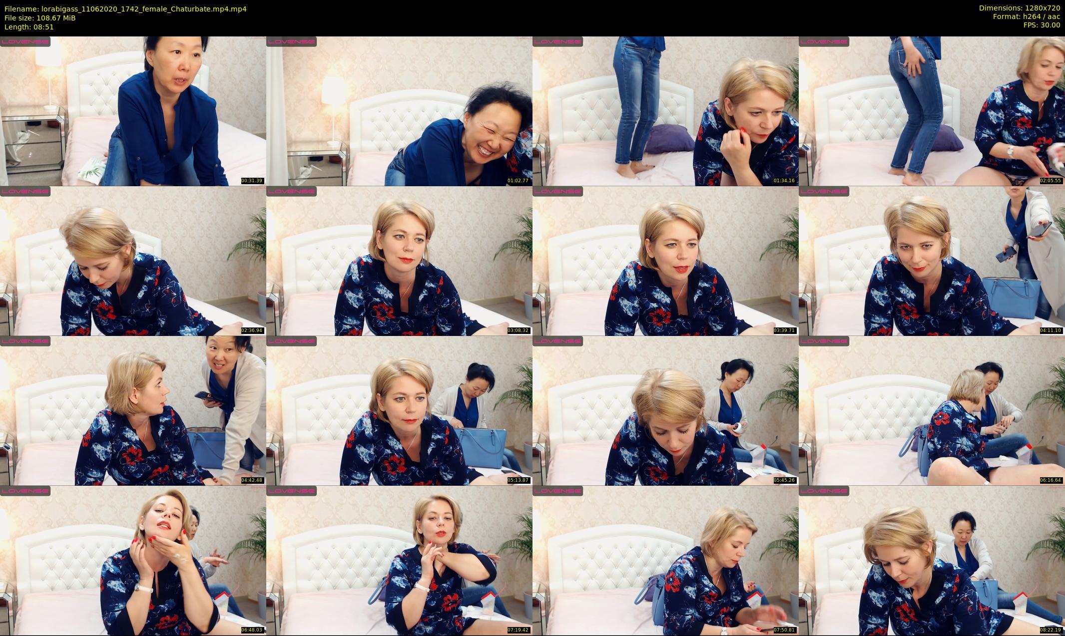 lorabigass — 9 minute Chaturbate female cam show recording, 720p, Jun 11, 2020