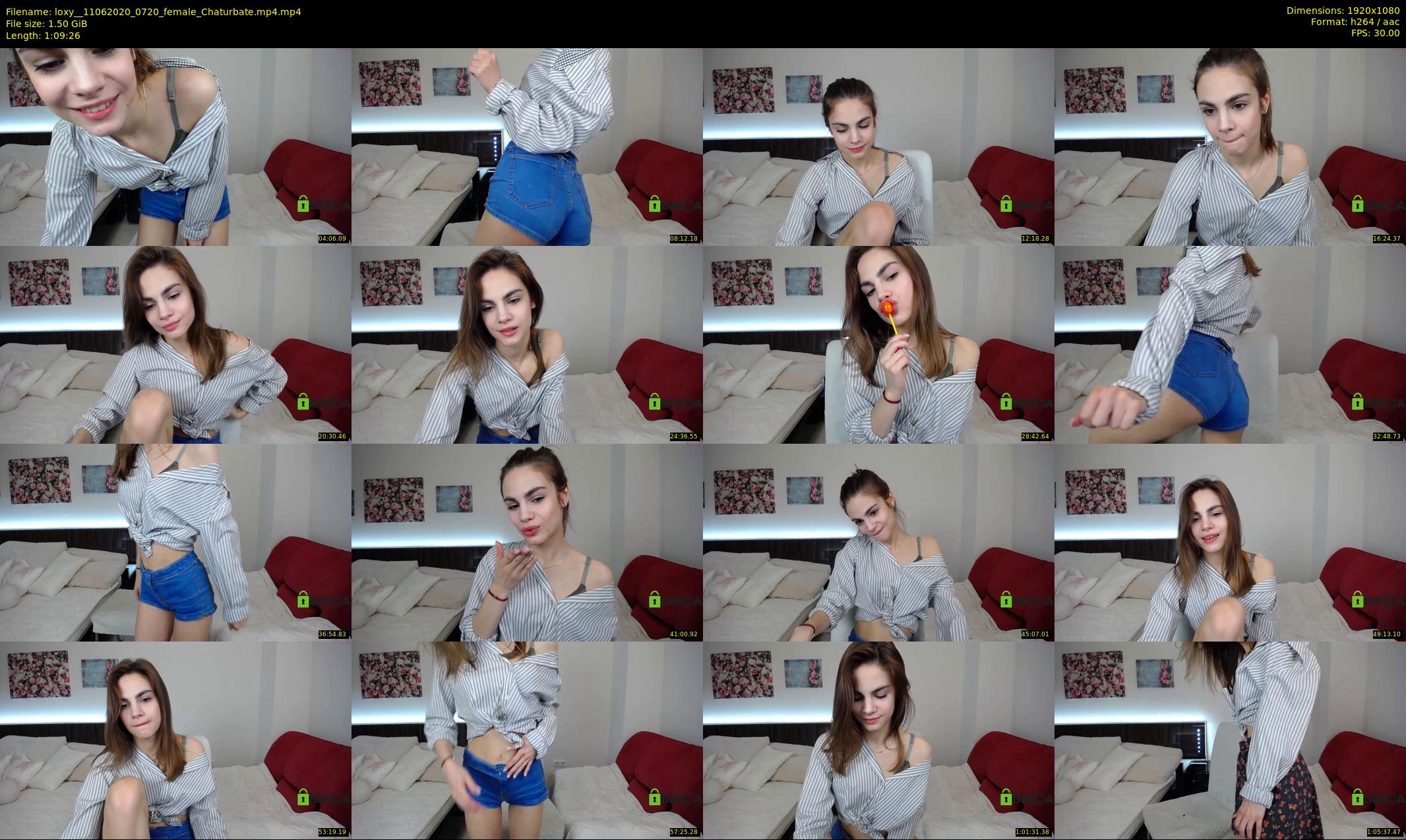 loxy_ — 70 minute Chaturbate female cam show recording, 1080p, Jun 11, 2020