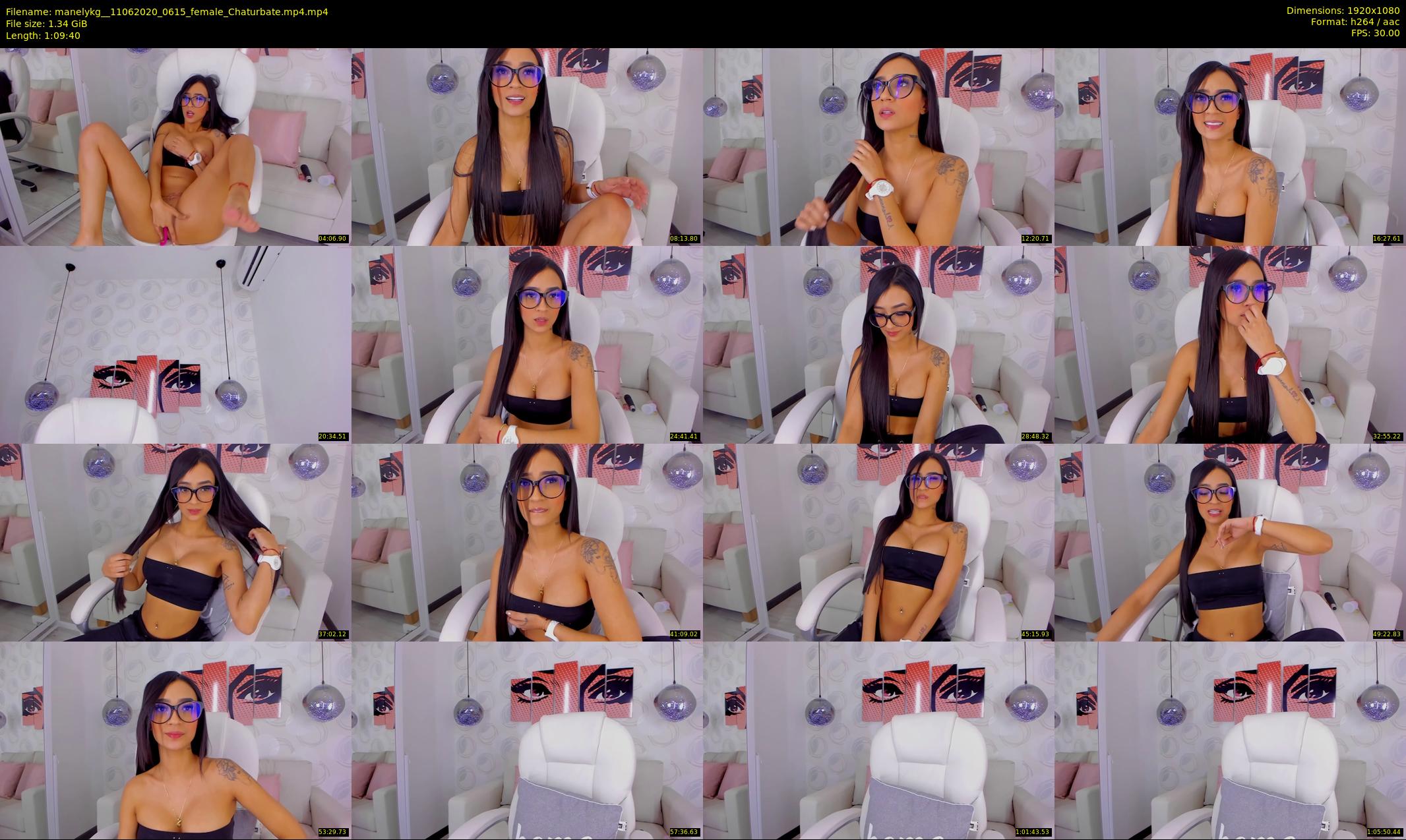 manelykg_ — 70 minute Chaturbate female cam show recording, 1080p, Jun 11, 2020