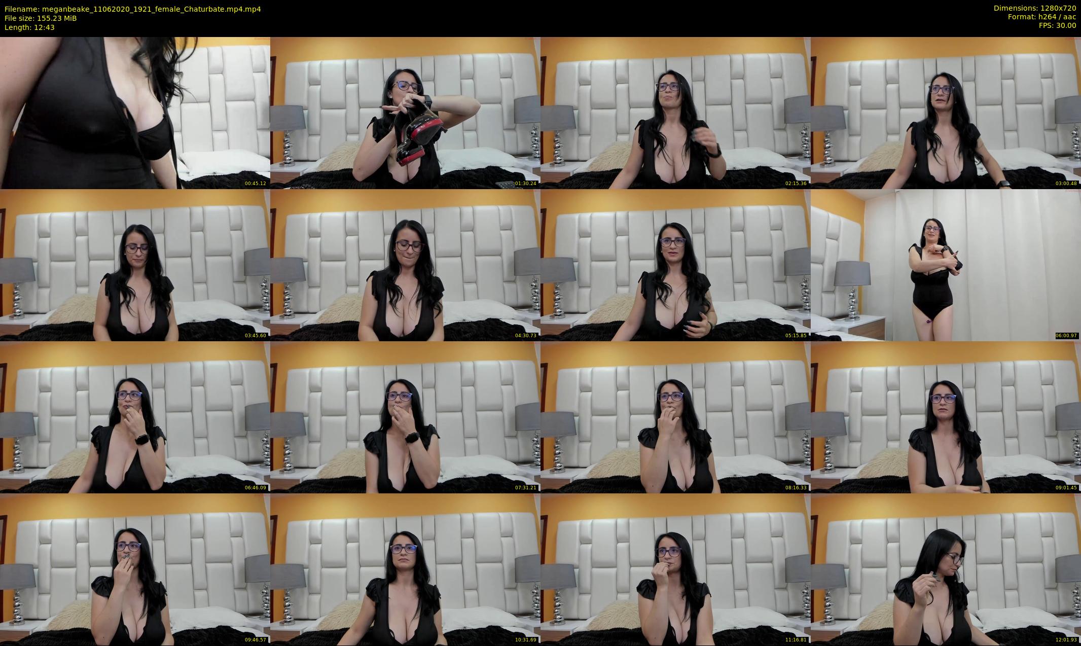 meganbeake — 13 minute Chaturbate female cam show recording, 720p, Jun 11, 2020