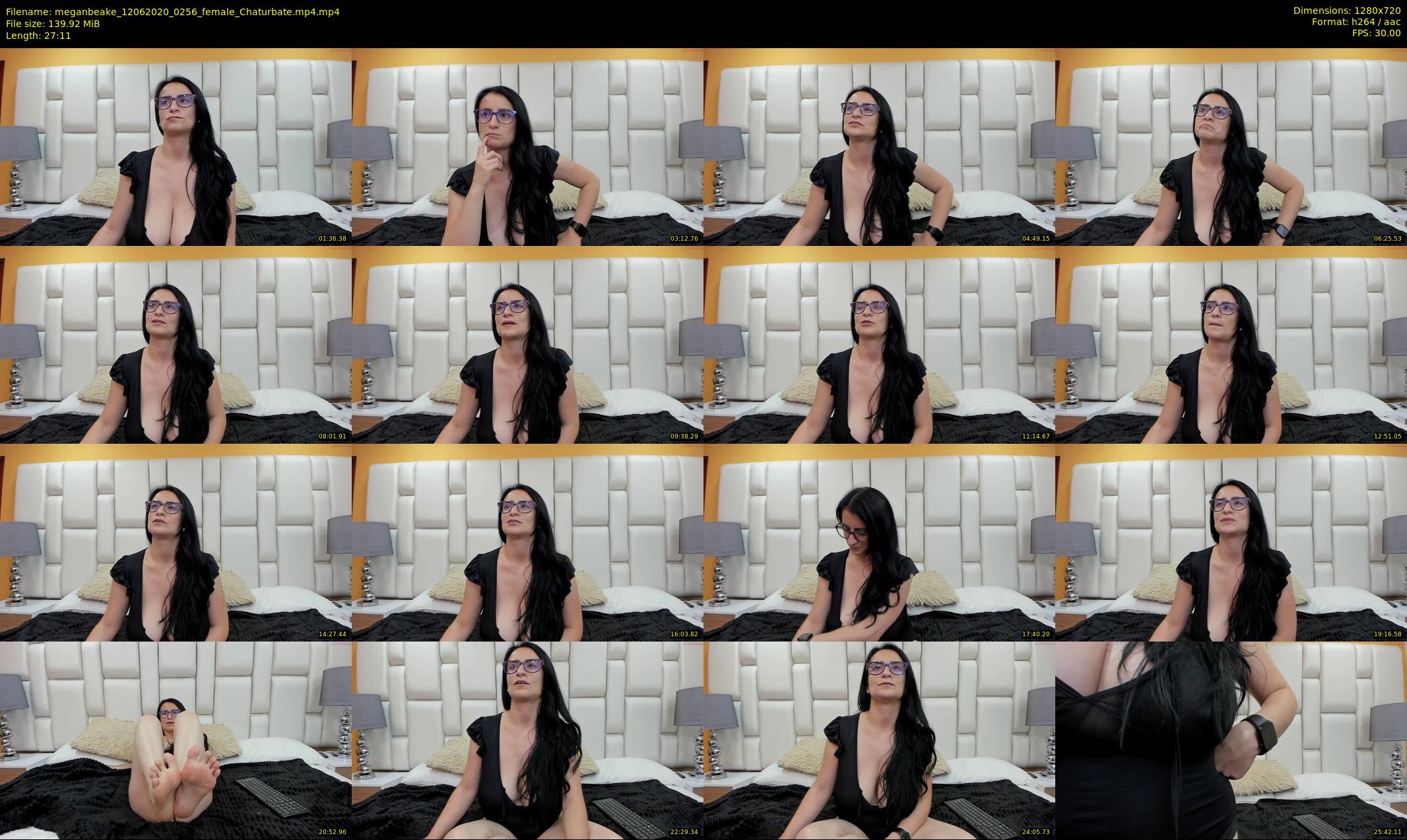 meganbeake — 28 minute Chaturbate female cam show recording, 720p, Jun 12, 2020