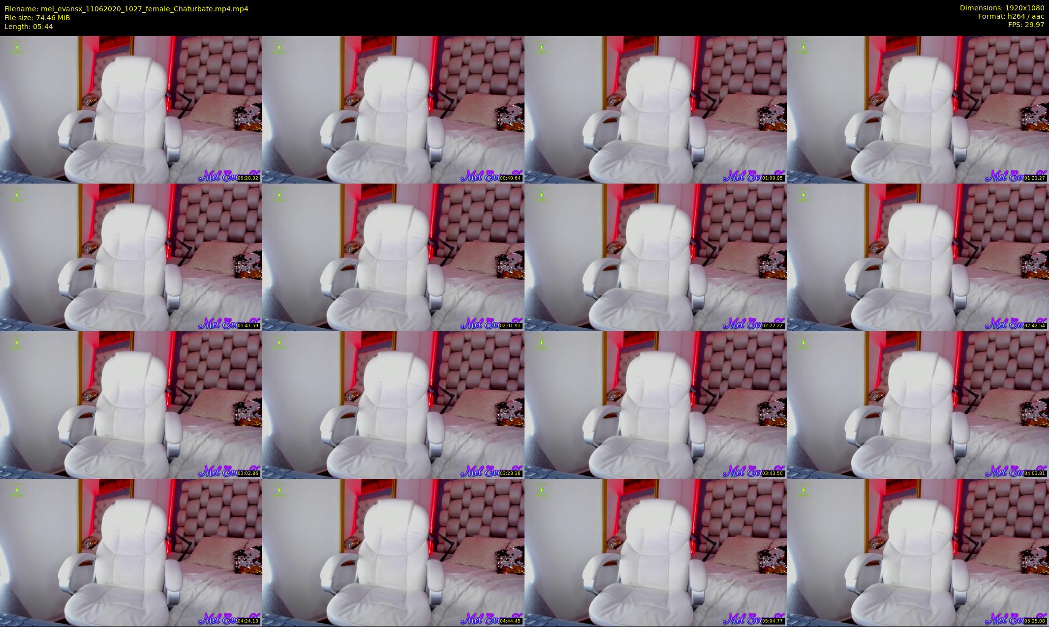 mel_evansx — 6 minute Chaturbate female cam show recording, 1080p, Jun 11, 2020