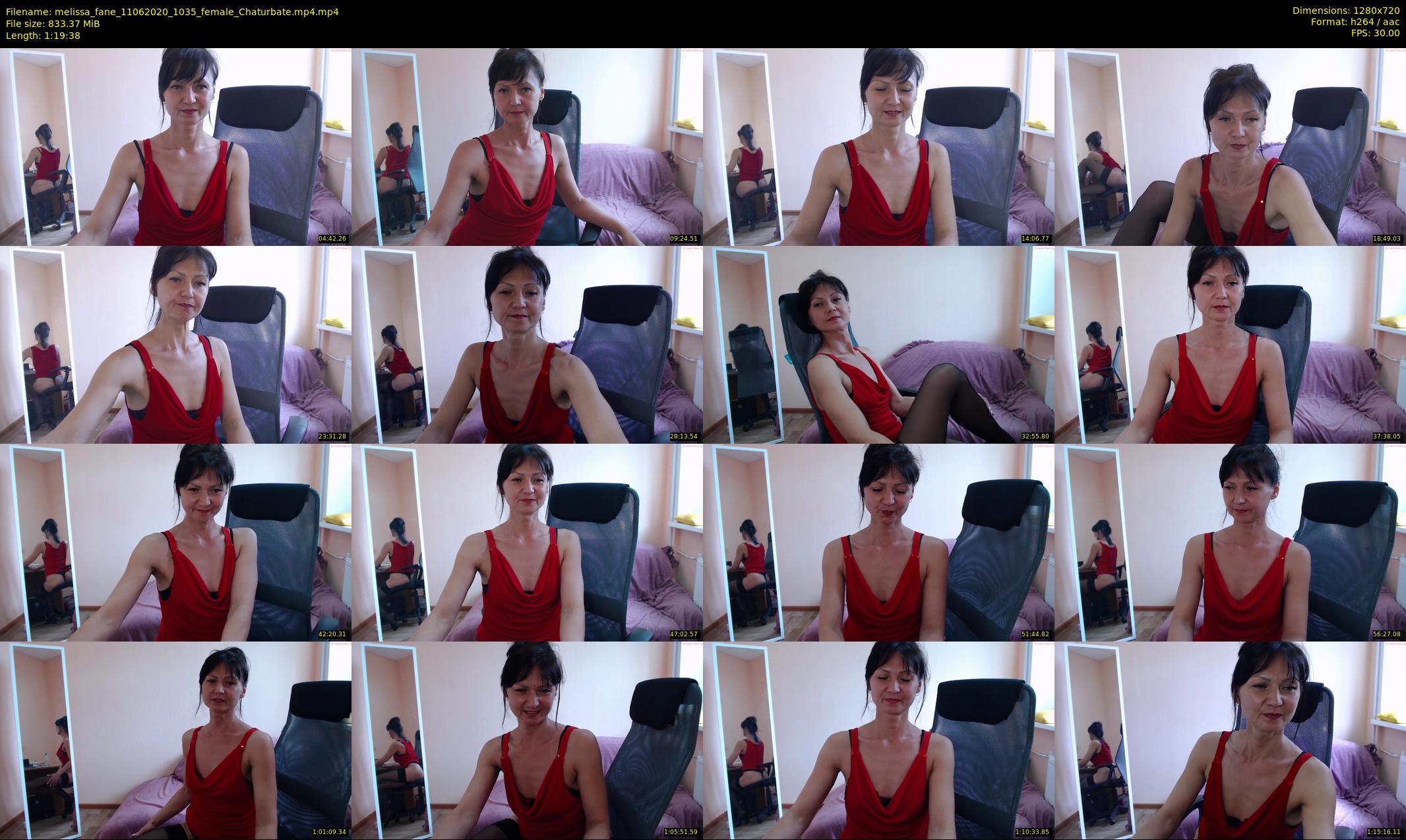 melissa_fane — 80 minute Chaturbate female cam show recording, 720p, Jun 11, 2020