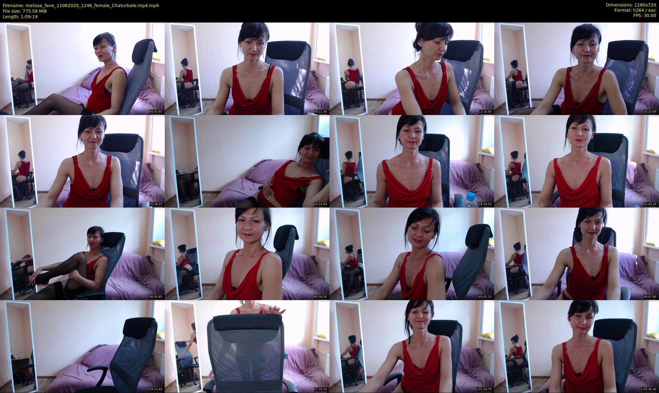 melissa_fane — 70 minute Chaturbate female cam show recording, 720p, Jun 11, 2020