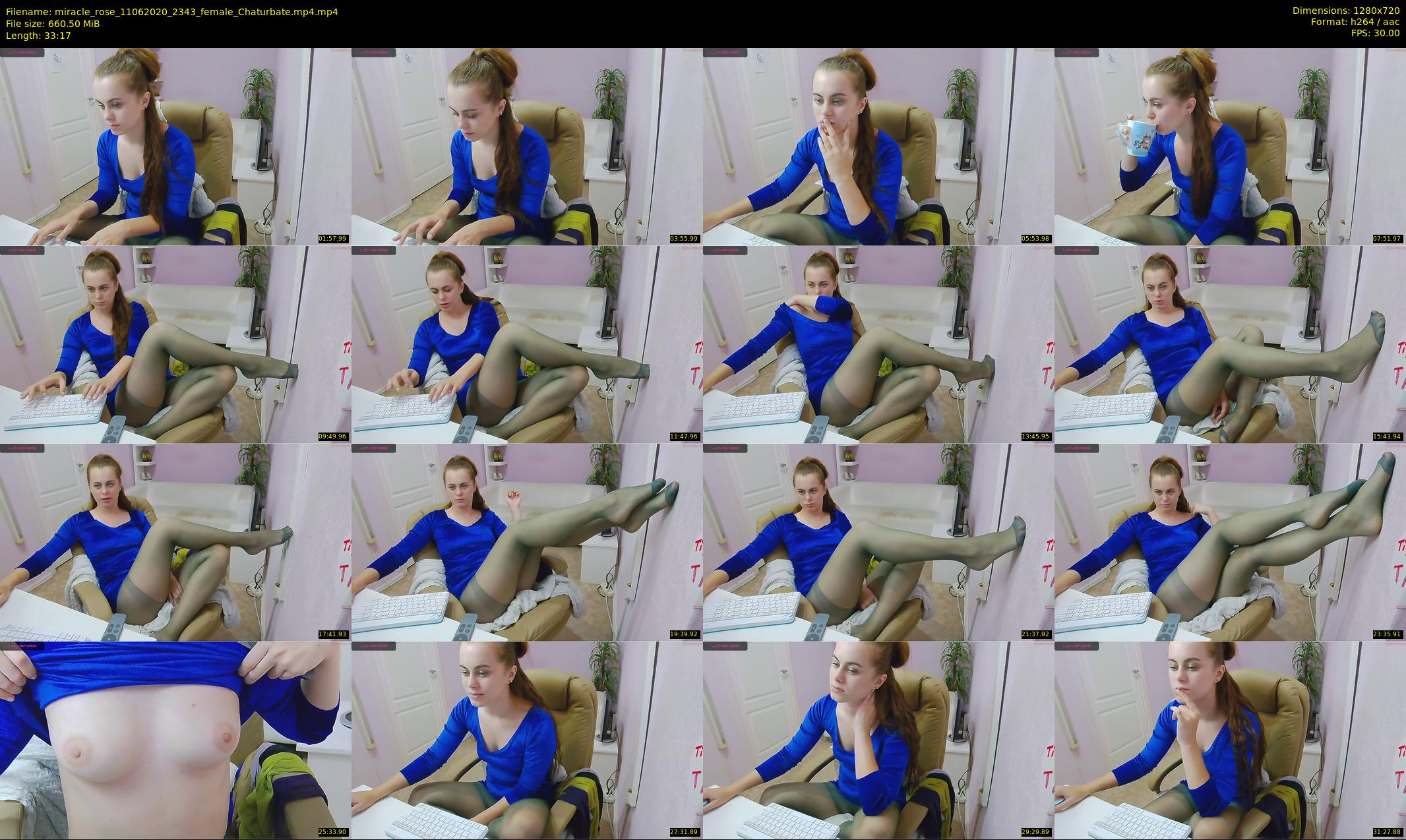 miracle_rose — 34 minute Chaturbate female cam show recording, 720p, Jun 11, 2020