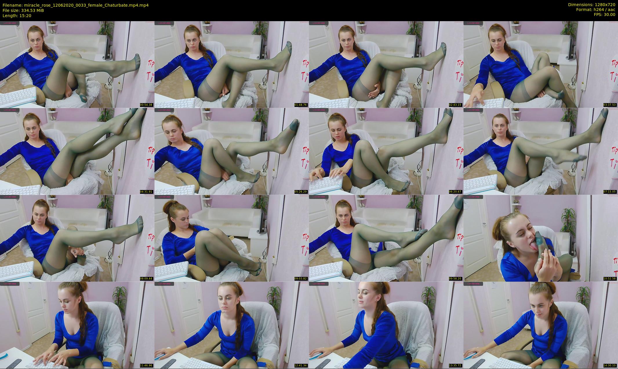 miracle_rose — 16 minute Chaturbate female cam show recording, 720p, Jun 12, 2020