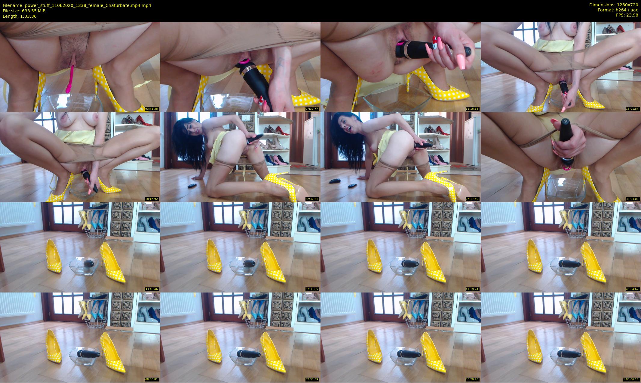 power_stuff — 64 minute Chaturbate female cam show recording, 720p, Jun 11, 2020