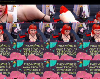 pyrowayne — 53 minute Chaturbate female cam show recording, 720p, Jun 12, 2020