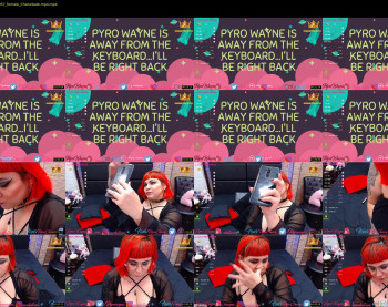 pyrowayne — 53 minute Chaturbate female cam show recording, 720p, Jun 12, 2020