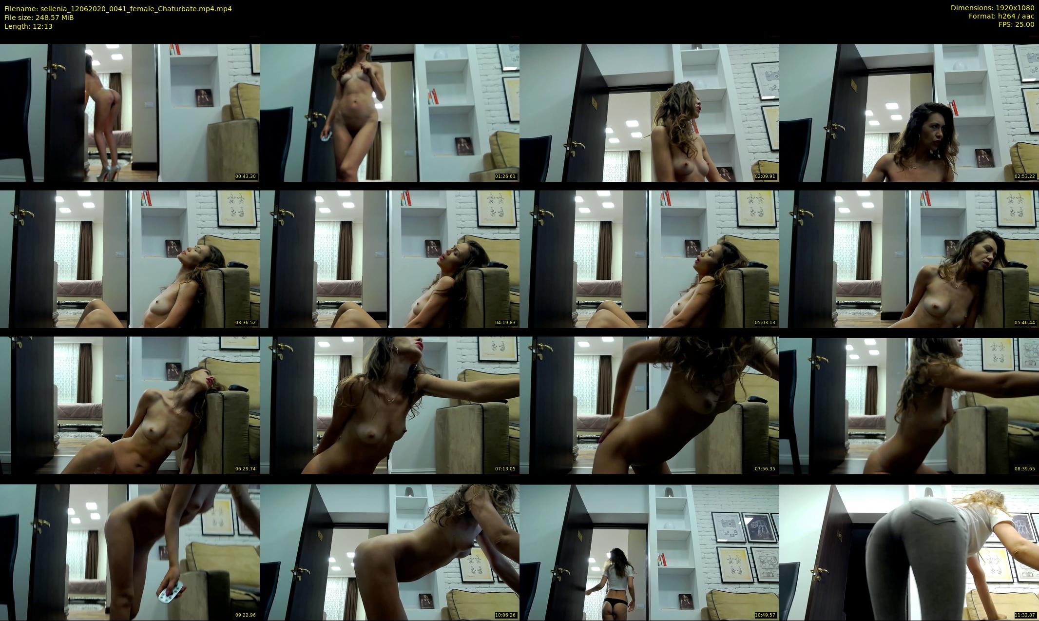 sellenia — 13 minute Chaturbate female cam show recording, 1080p, Jun 12, 2020