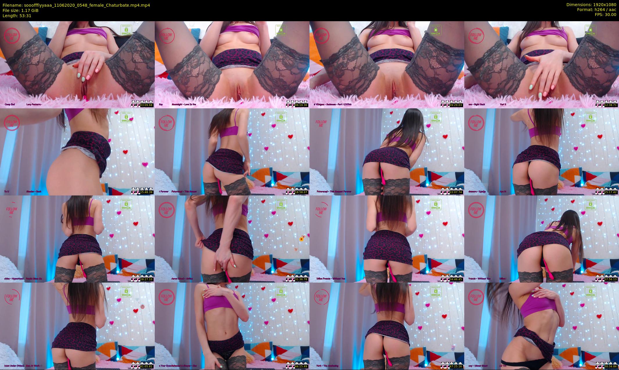 sooofffiyyaaa — 54 minute Chaturbate female cam show recording, 1080p, Jun 11, 2020