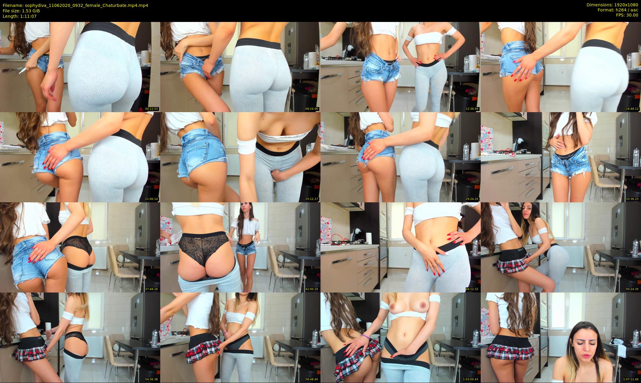sophydiva — 72 minute Chaturbate female cam show recording, 1080p, Jun 11, 2020