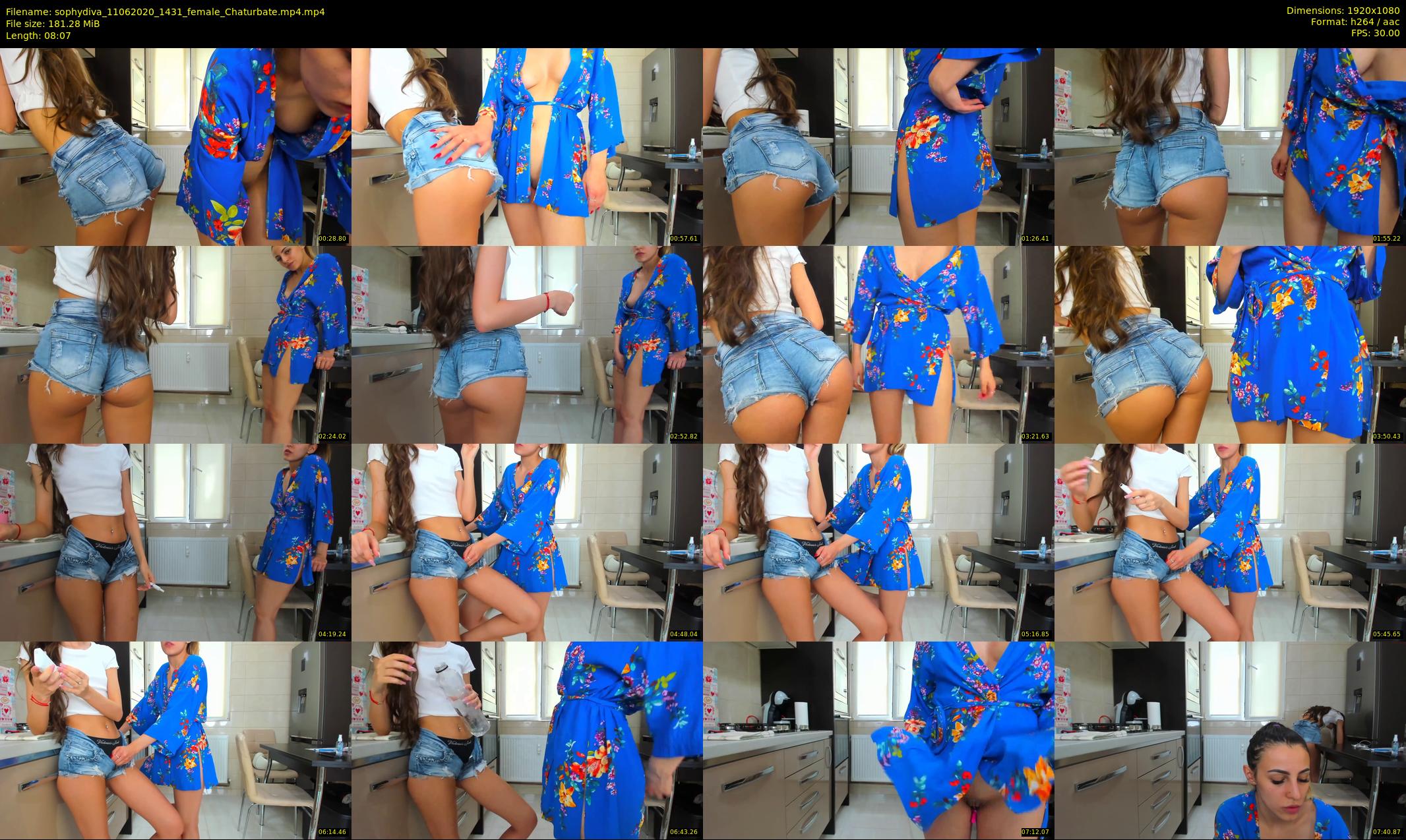 sophydiva — 9 minute Chaturbate female cam show recording, 1080p, Jun 11, 2020