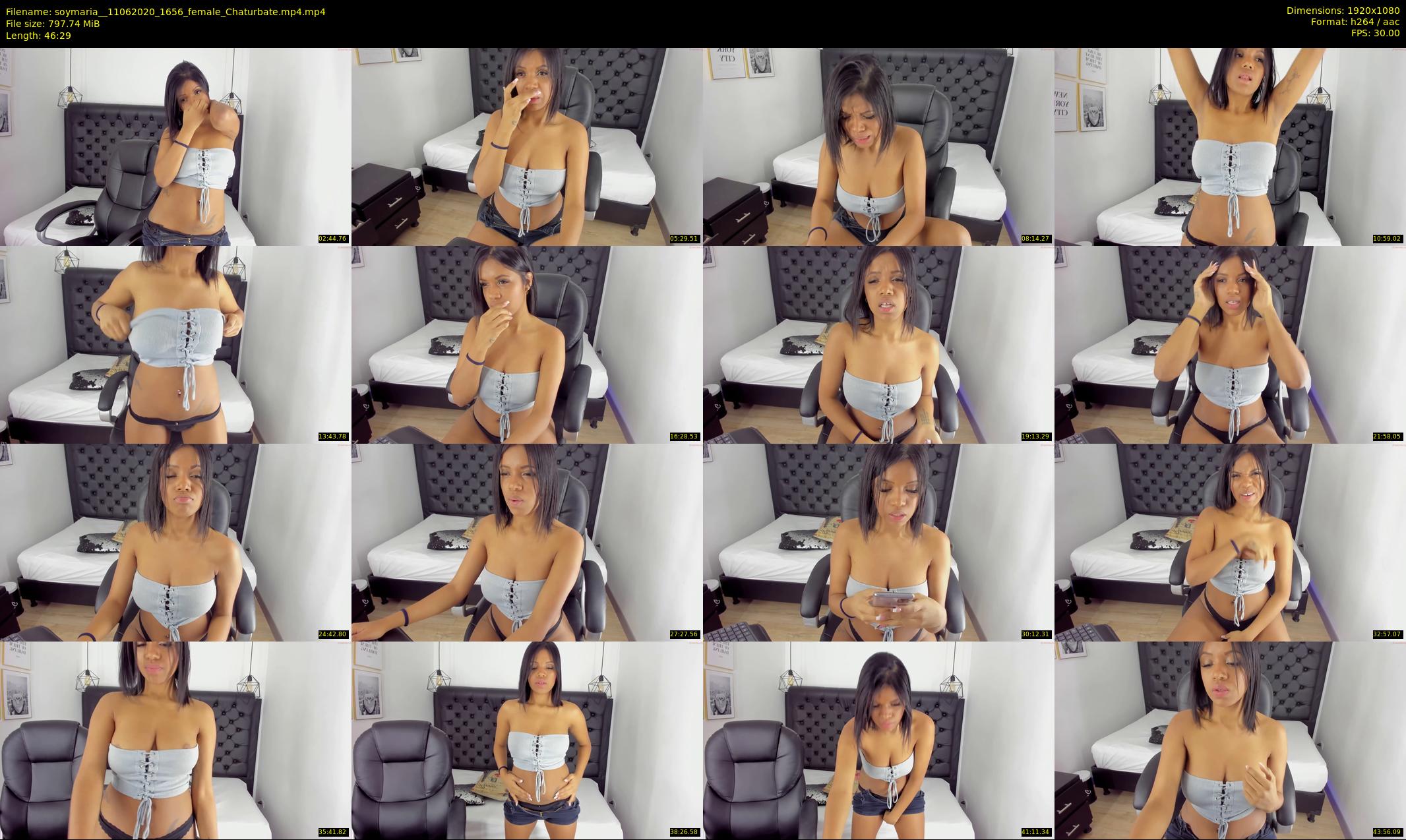 soymaria_ — 47 minute Chaturbate female cam show recording, 1080p, Jun 11, 2020