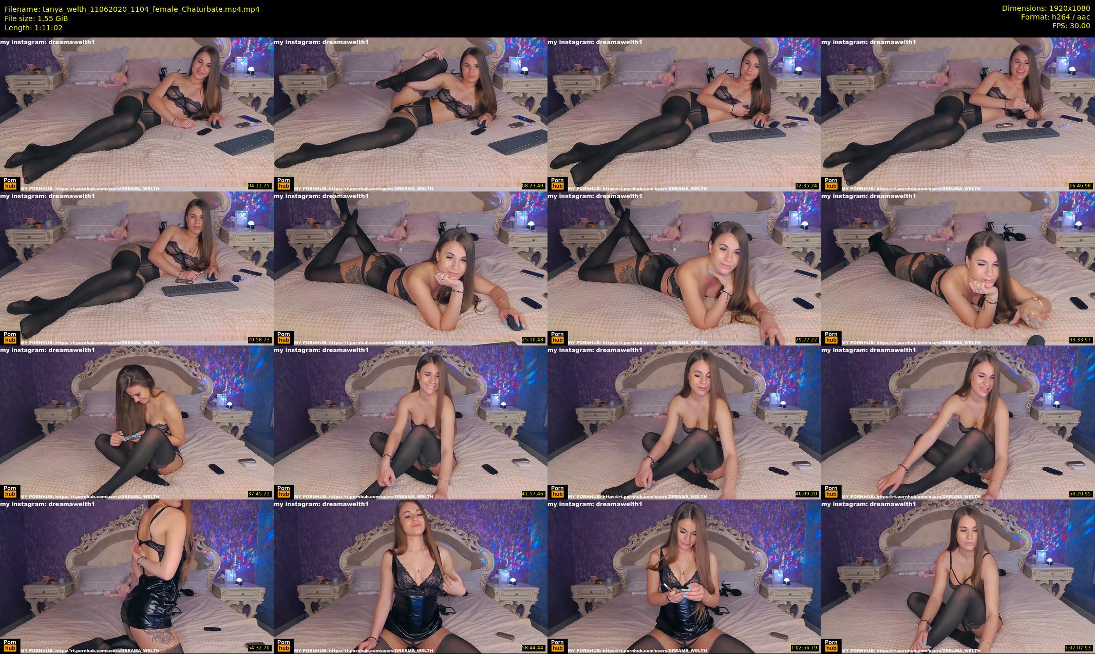 tanya_welth — 72 minute Chaturbate female cam show recording, 1080p, Jun 11, 2020