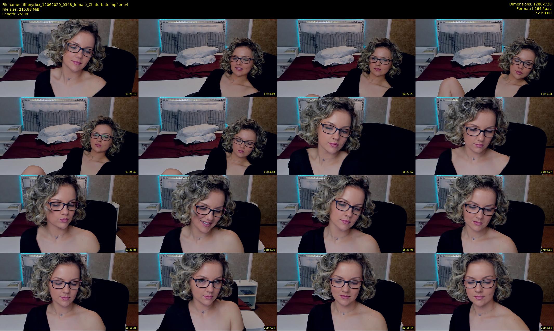 tiffanyriox — 26 minute Chaturbate female cam show recording, 720p, Jun 12, 2020