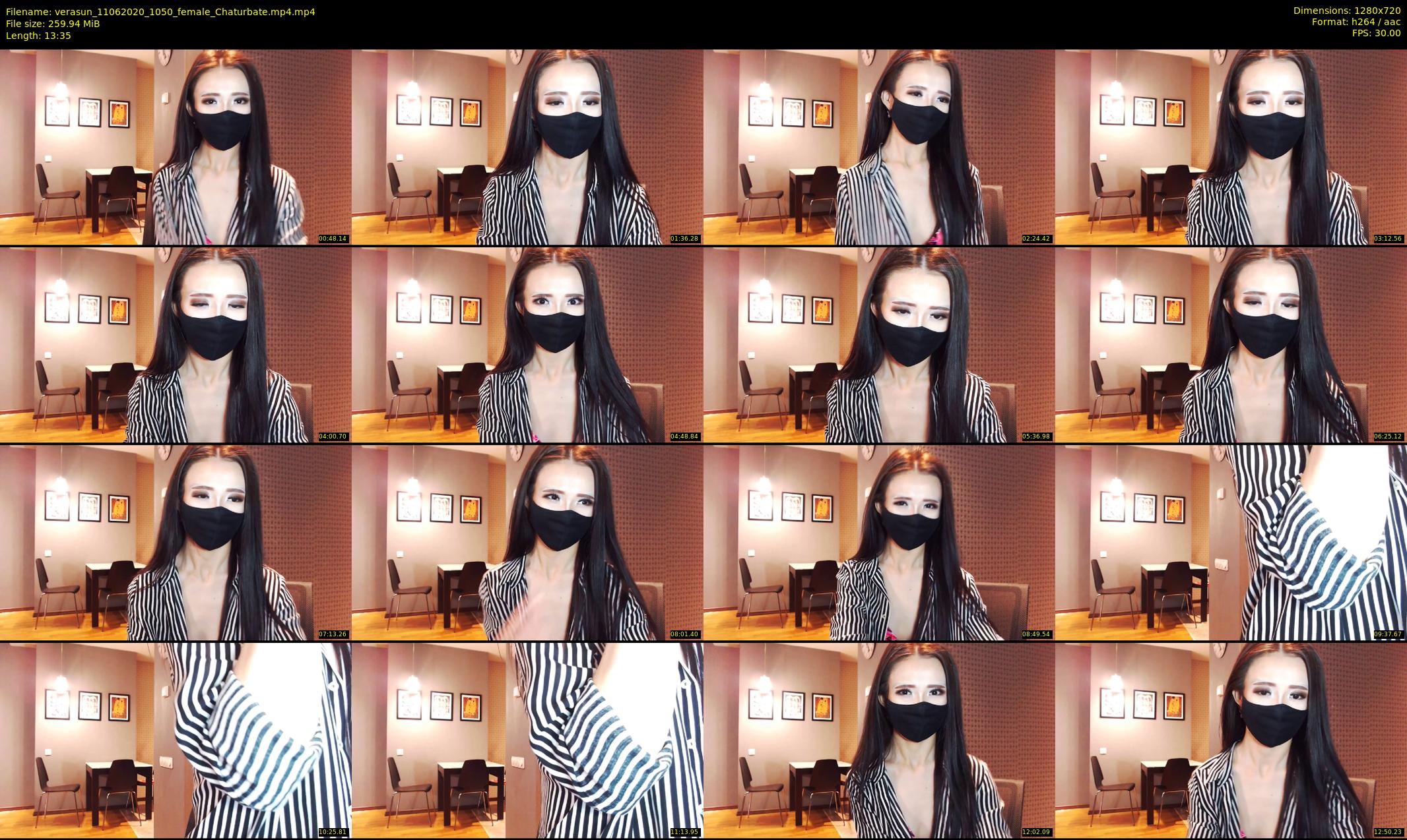 verasun — 14 minute Chaturbate female cam show recording, 720p, Jun 11, 2020