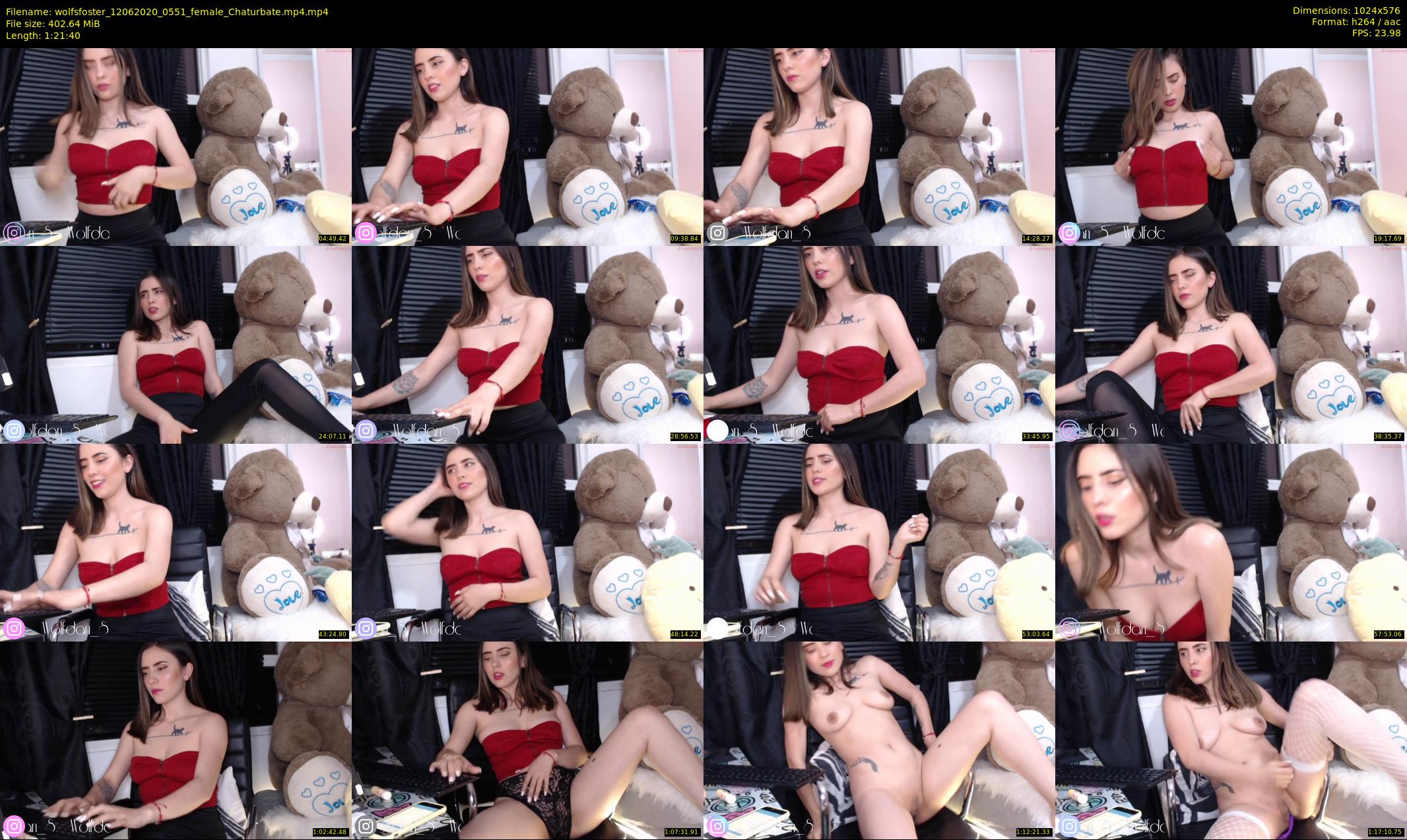 wolfsfoster — 82 minute Chaturbate couple cam show recording, 480p, Jun 12, 2020