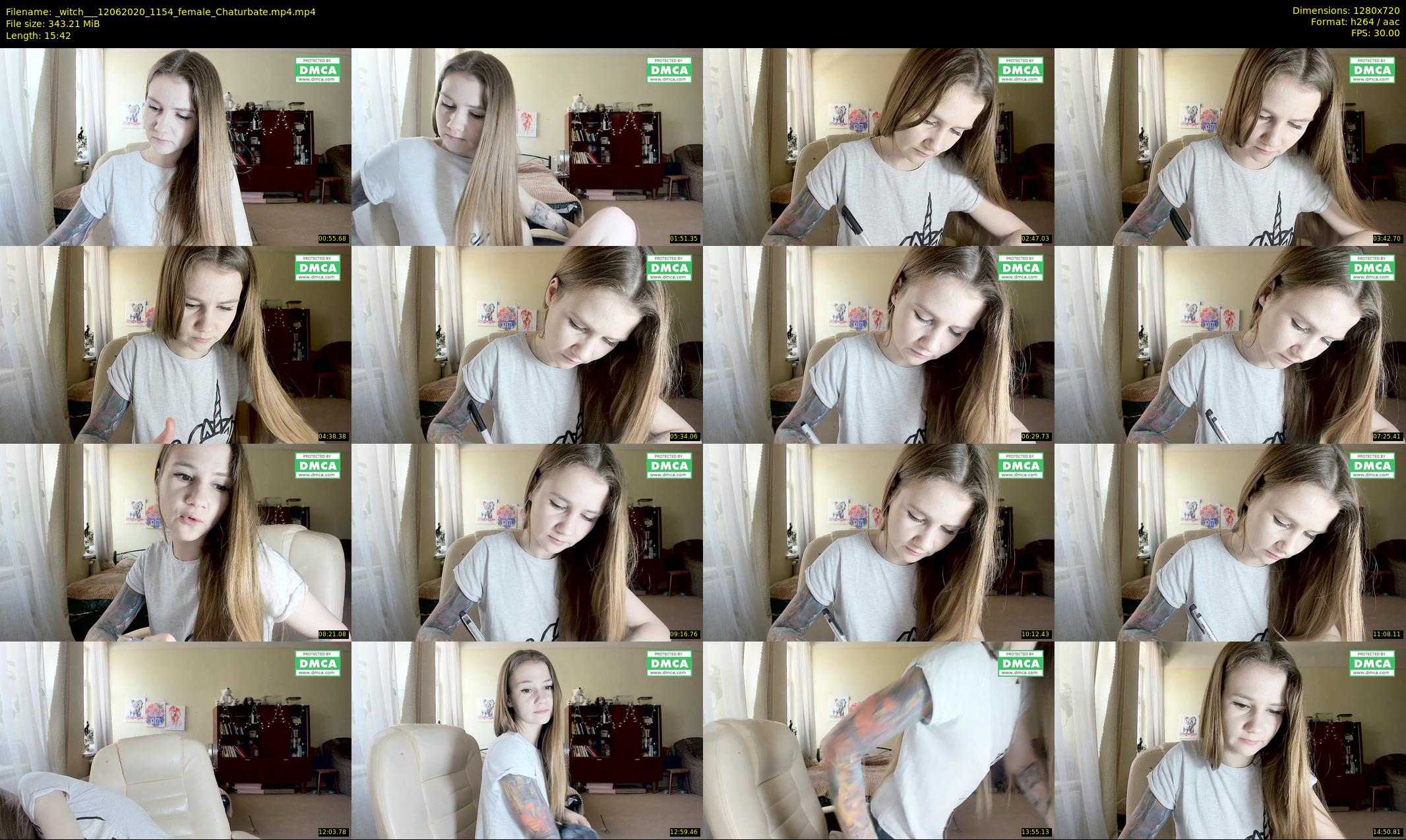 _witch__ — 16 minute Chaturbate female cam show recording, 720p, Jun 12, 2020