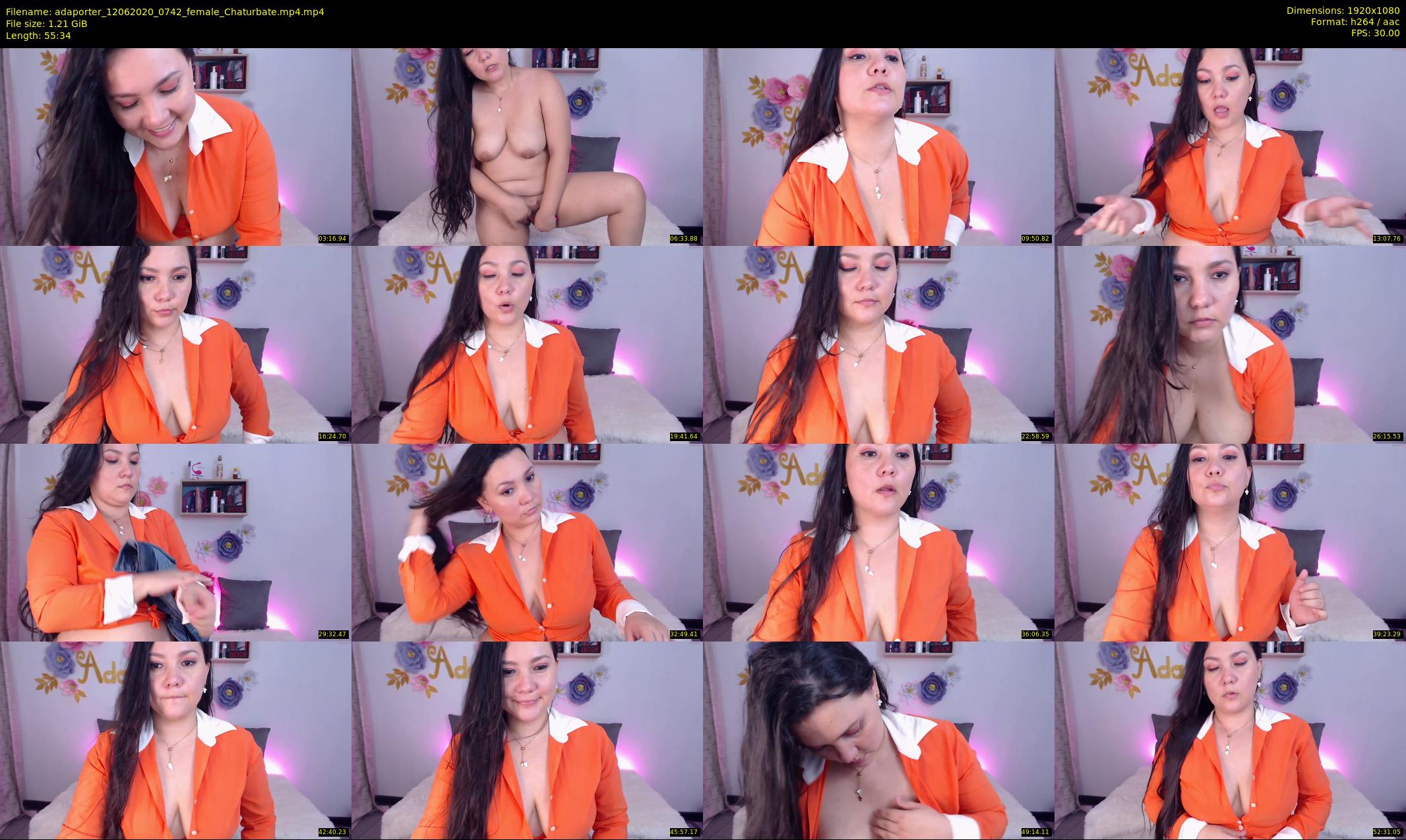 adaporter — 56 minute Chaturbate female cam show recording, 1080p, Jun 12, 2020