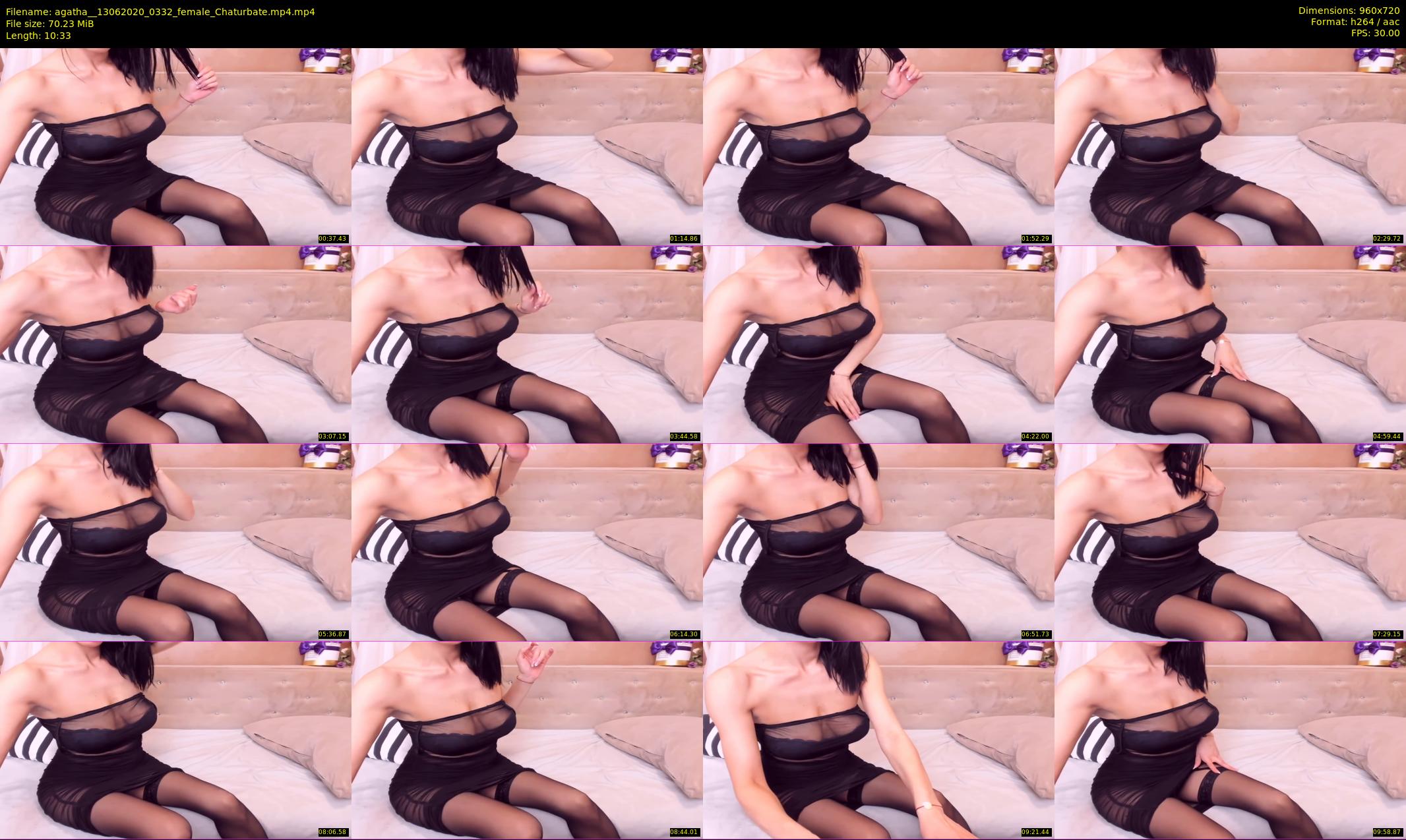agatha_ — 11 minute Chaturbate female cam show recording, 720p, Jun 13, 2020