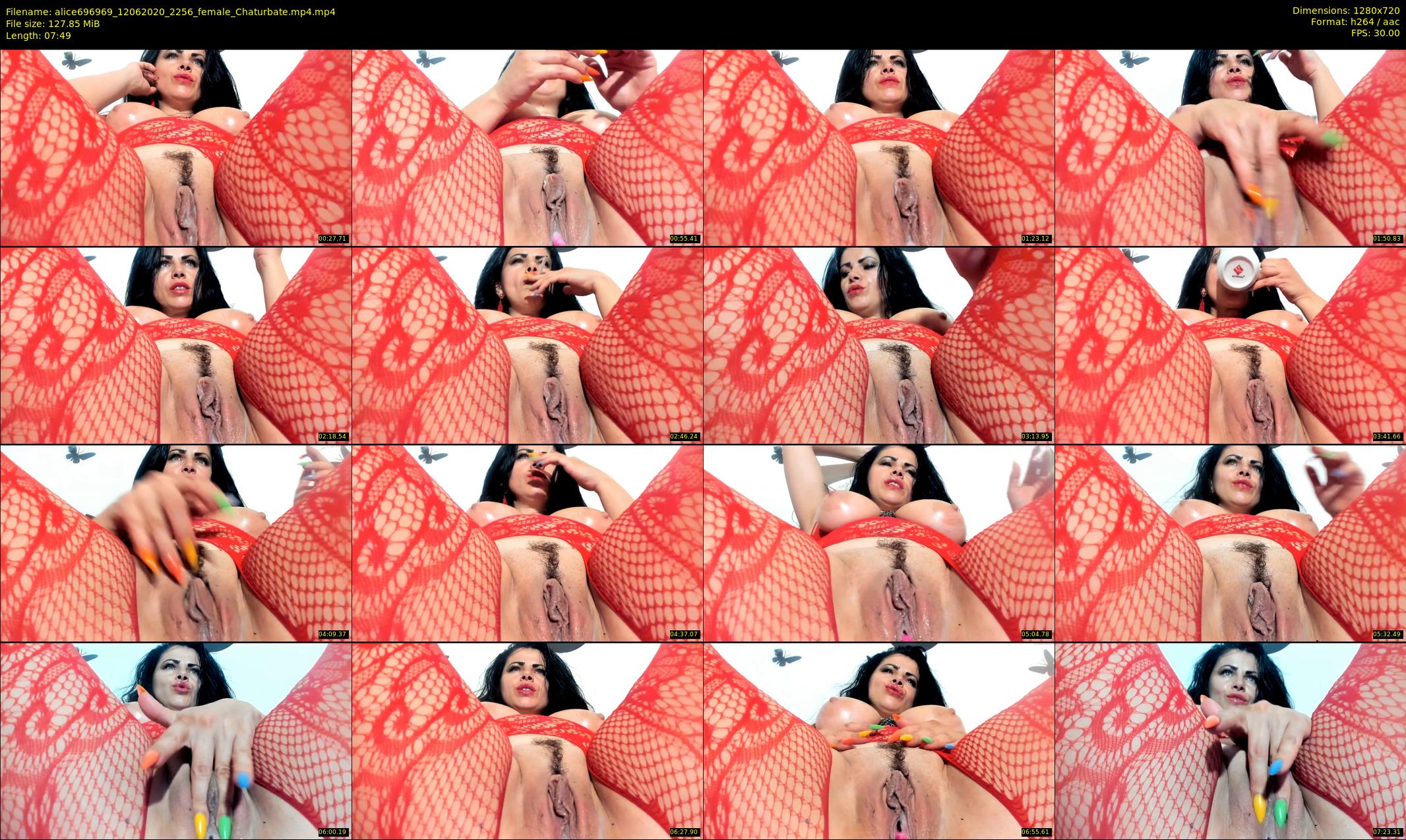 alice696969 — 8 minute Chaturbate female cam show recording, 720p, Jun 12, 2020