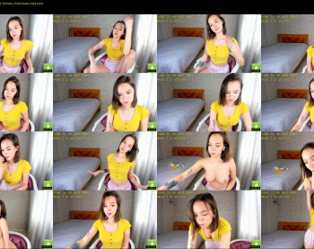amilia4u — 98 minute Chaturbate female cam show recording, 720p, Jun 12, 2020