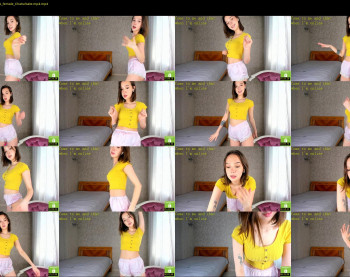 amilia4u — 10 minute Chaturbate female cam show recording, 720p, Jun 12, 2020