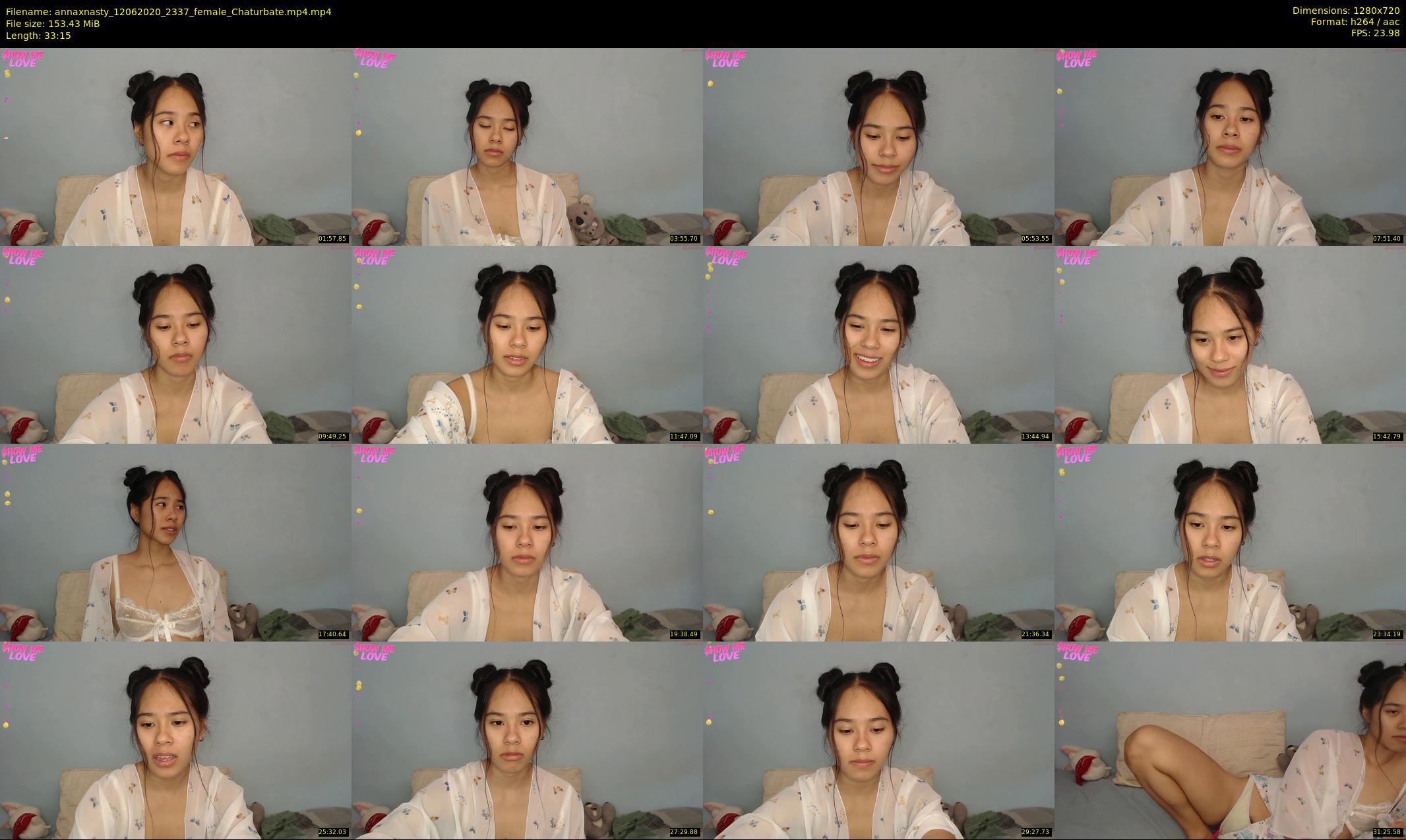 annaxnasty — 34 minute Chaturbate female cam show recording, 720p, Jun 12, 2020